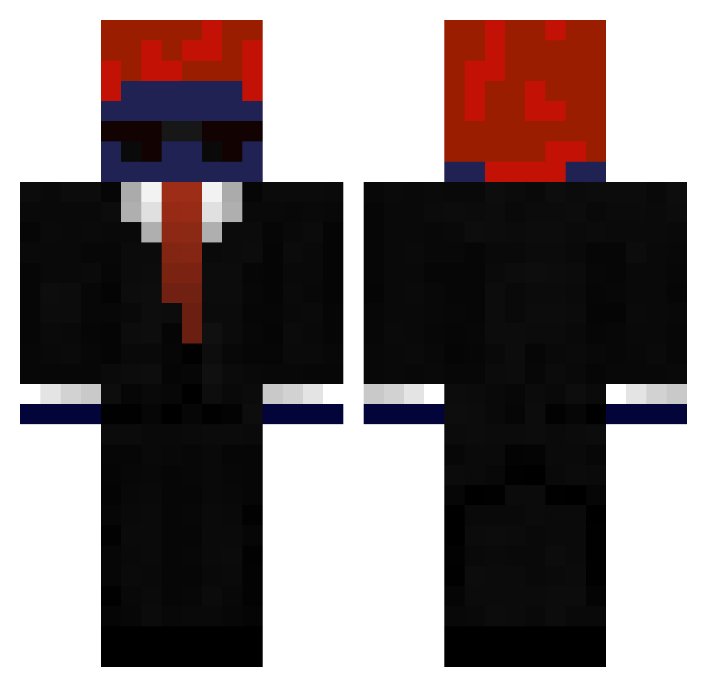oCacus319 Minecraft skin, front and back view