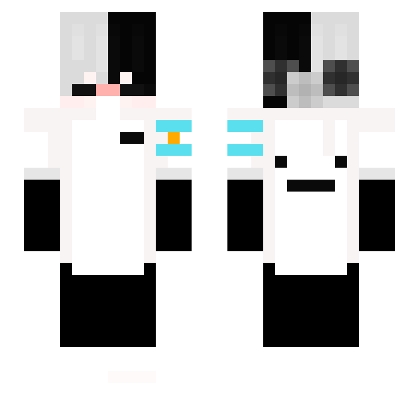 sang_2006 Minecraft skin, front and back view