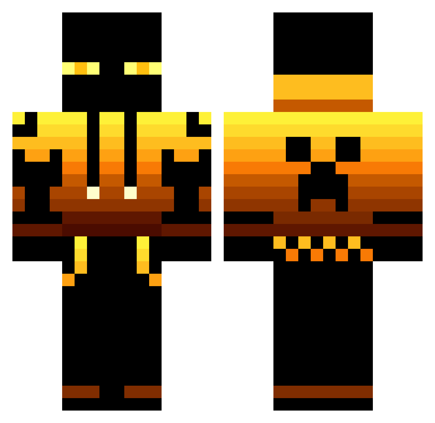 viniciuss31 Minecraft skin, front and back view