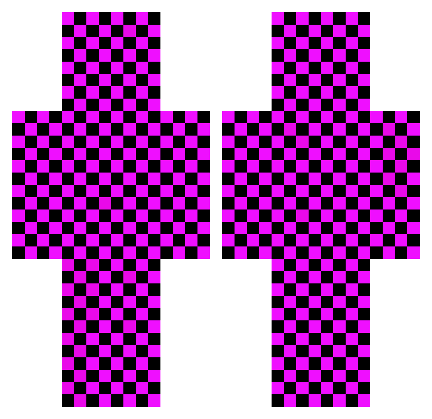 whosvic_ Minecraft skin, front and back view