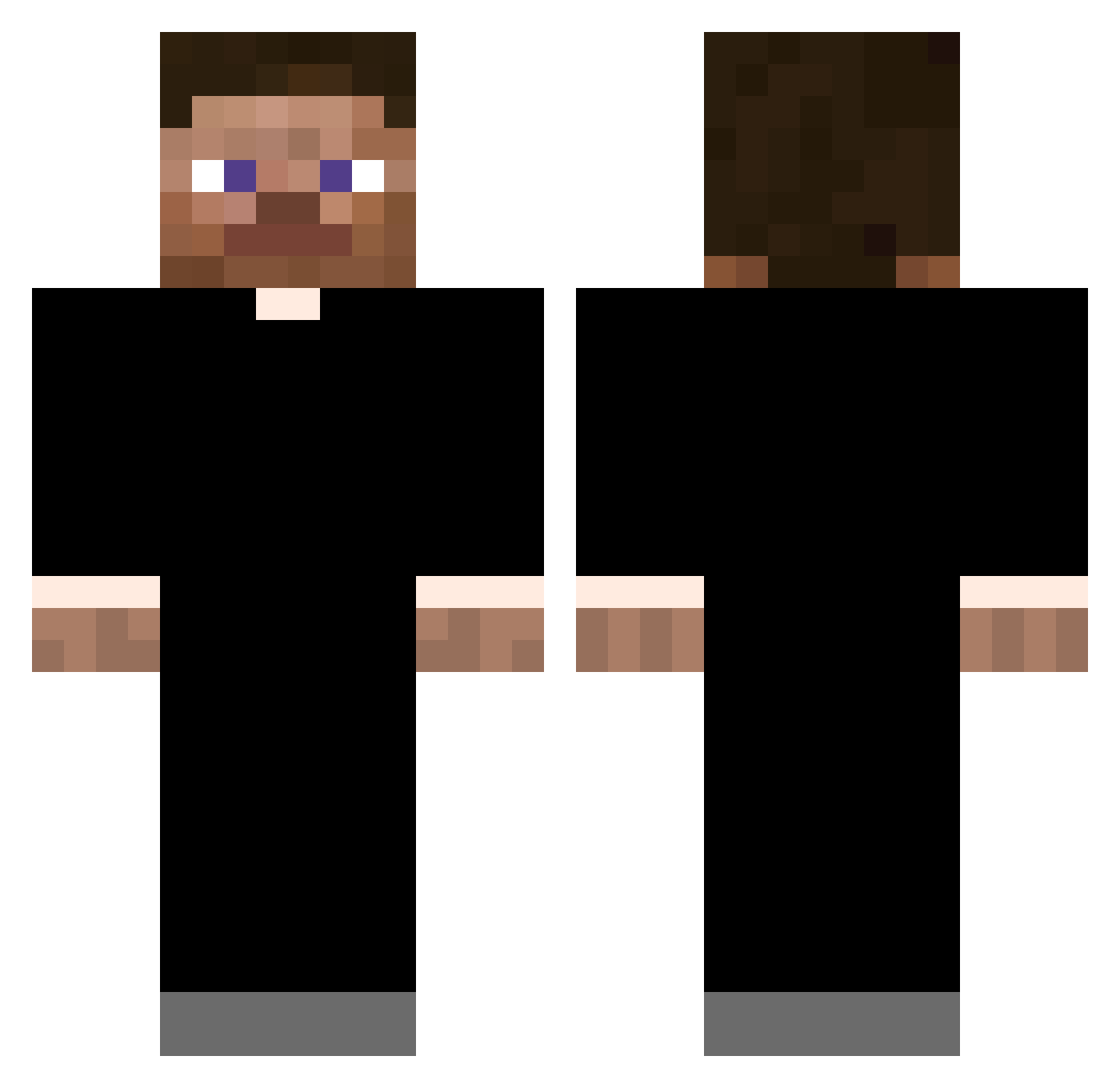 keripp_ Minecraft skin, front and back view
