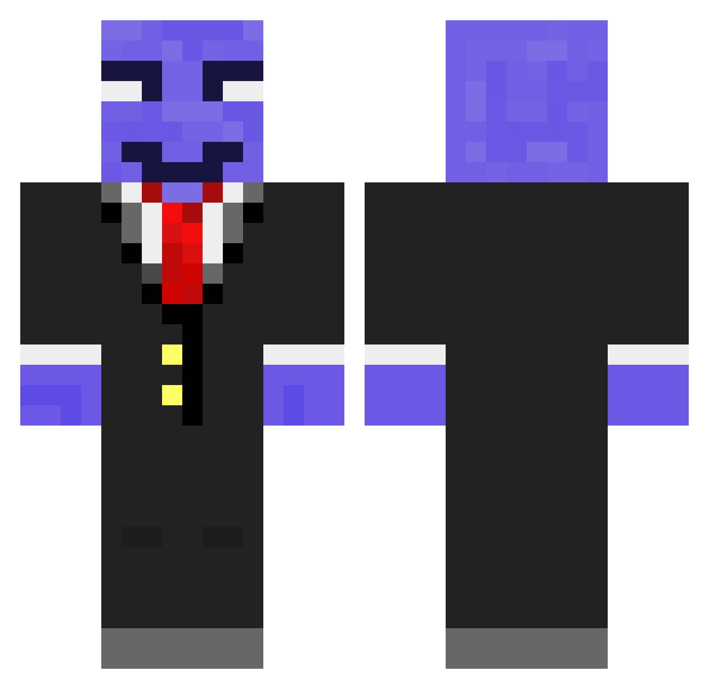 w0jtxv_ Minecraft skin, front and back view