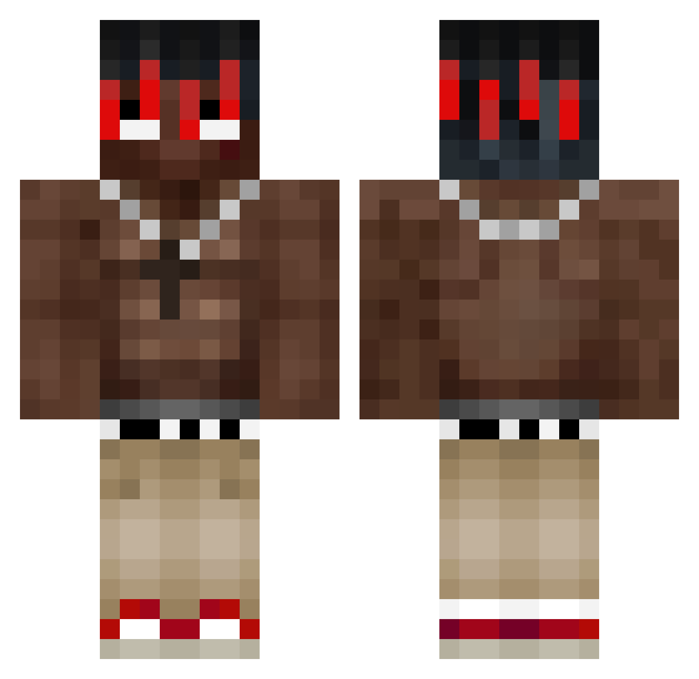 szymonem14 Minecraft skin, front and back view