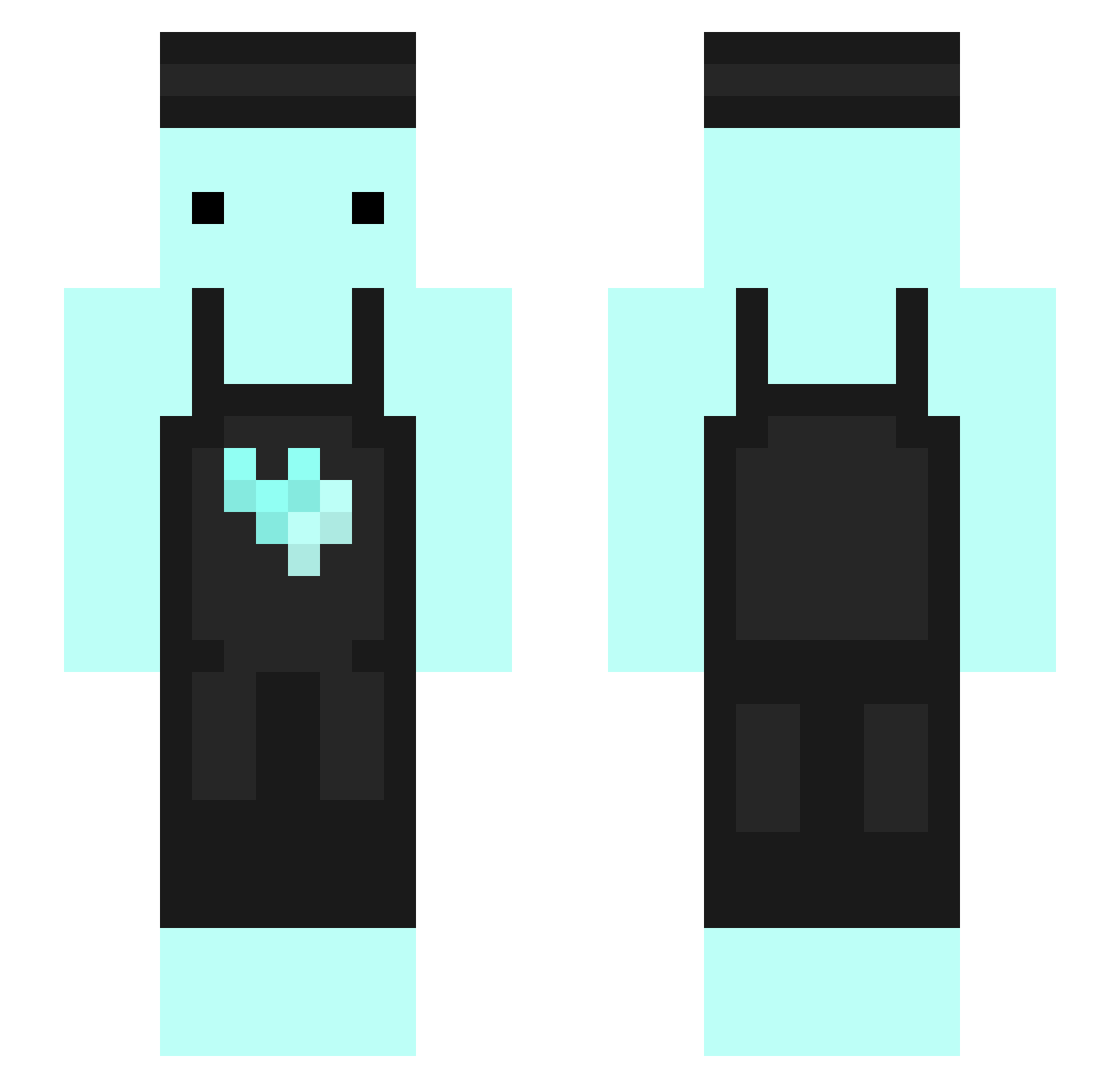 Slothwi_ Minecraft skin, front and back view