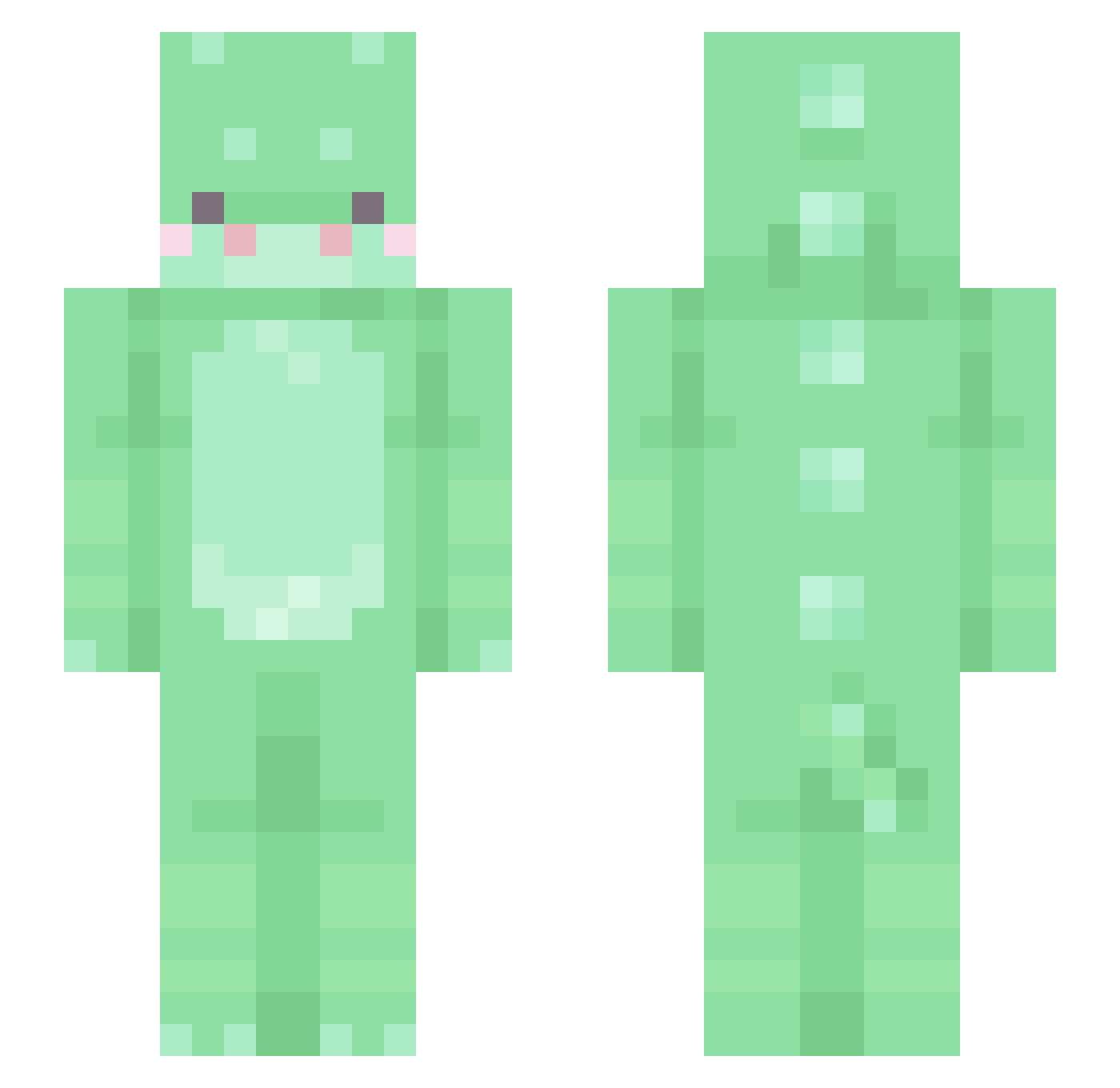 Nala_Murphy Minecraft skin, front and back view