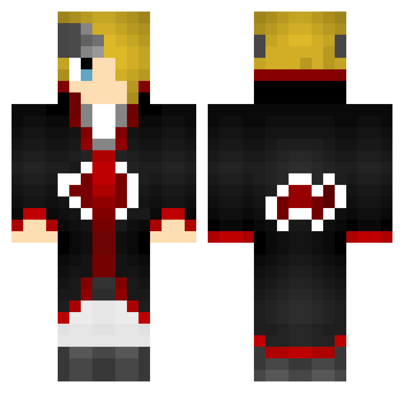 AlexUzumaki - deidara Minecraft skin