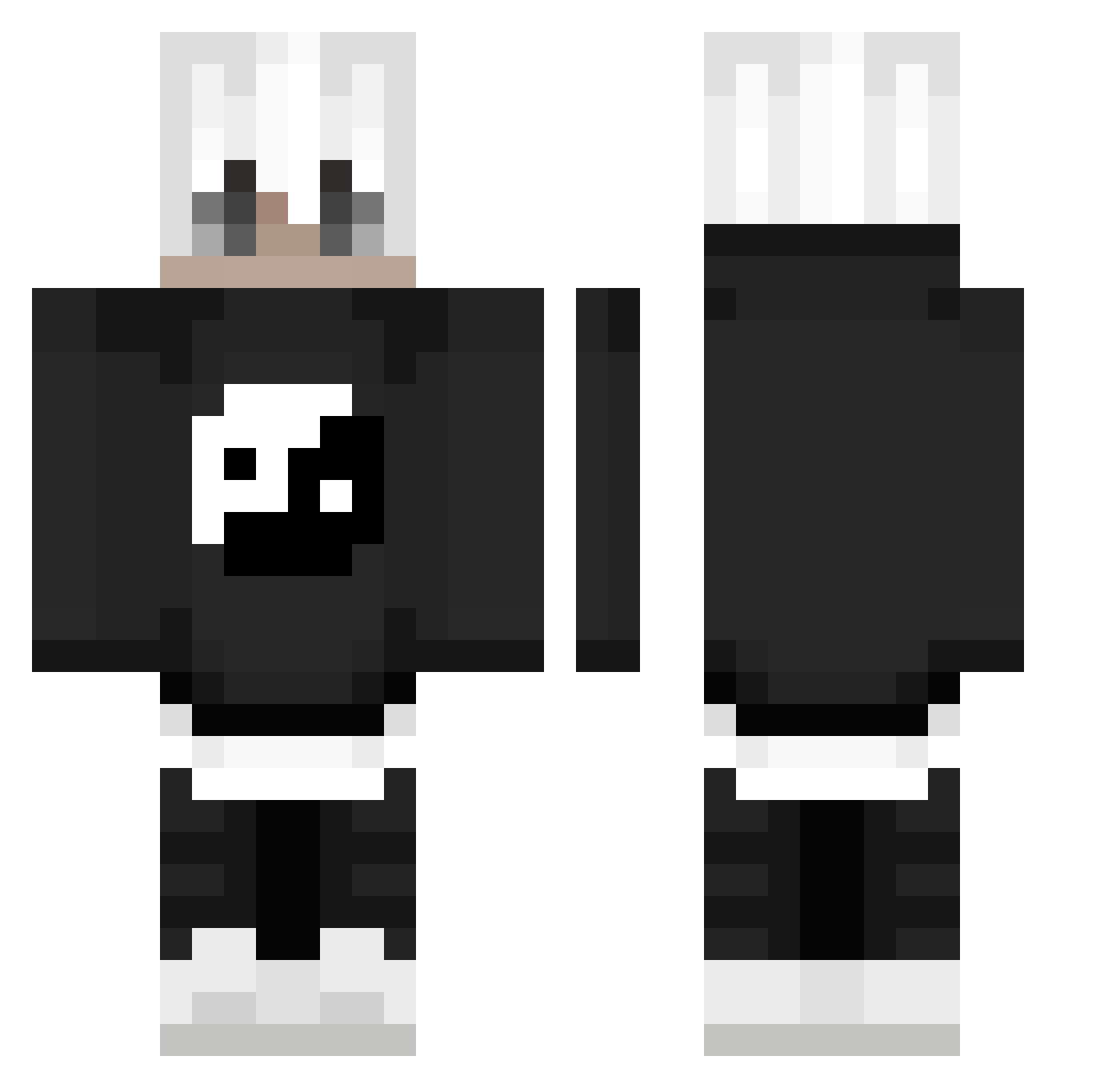 Stupidboy_ Minecraft skin, front and back view