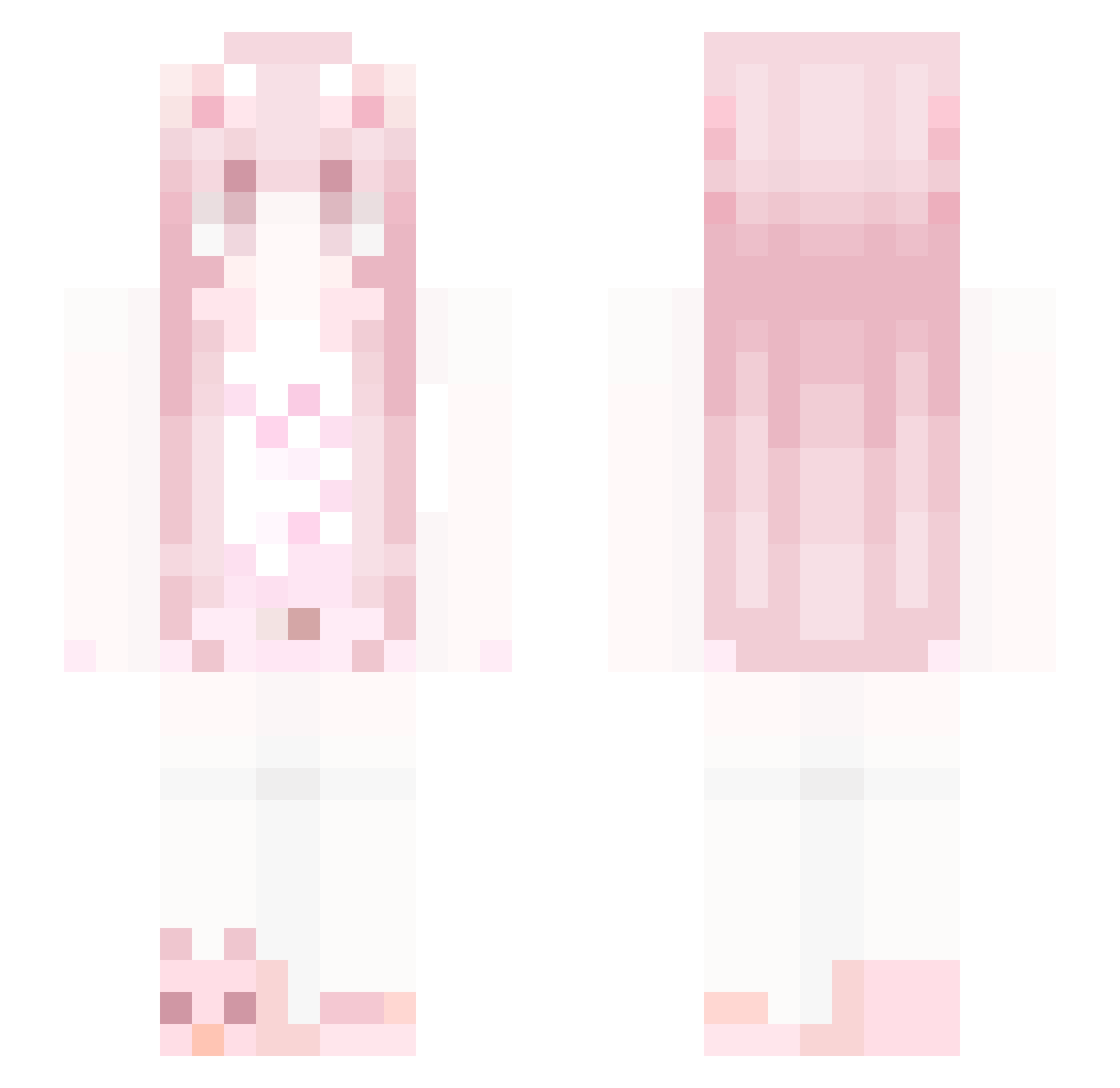 yulanjuan_123 Minecraft skin, front and back view