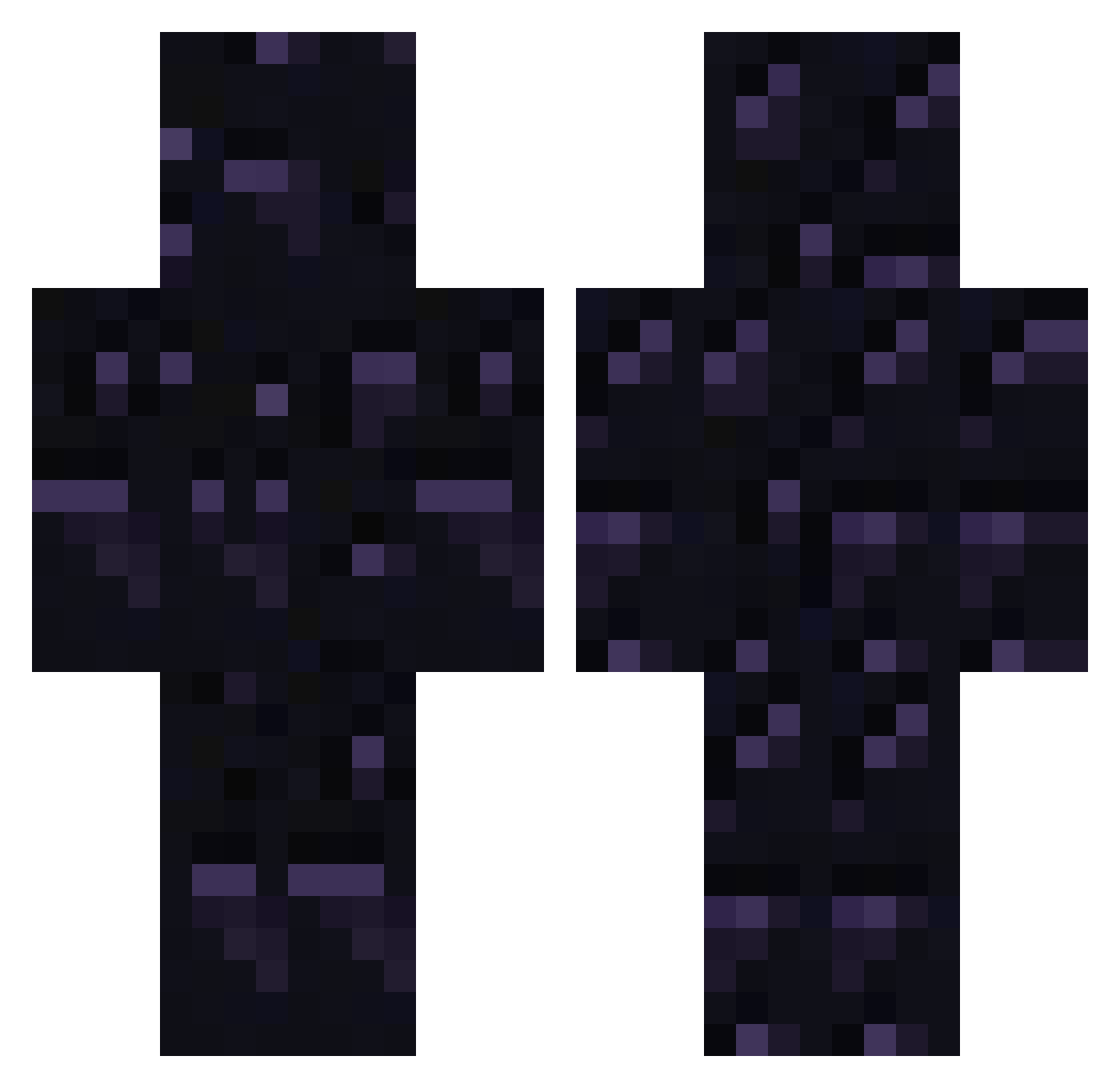 e5984e7f98fb4031 Minecraft skin, front and back view