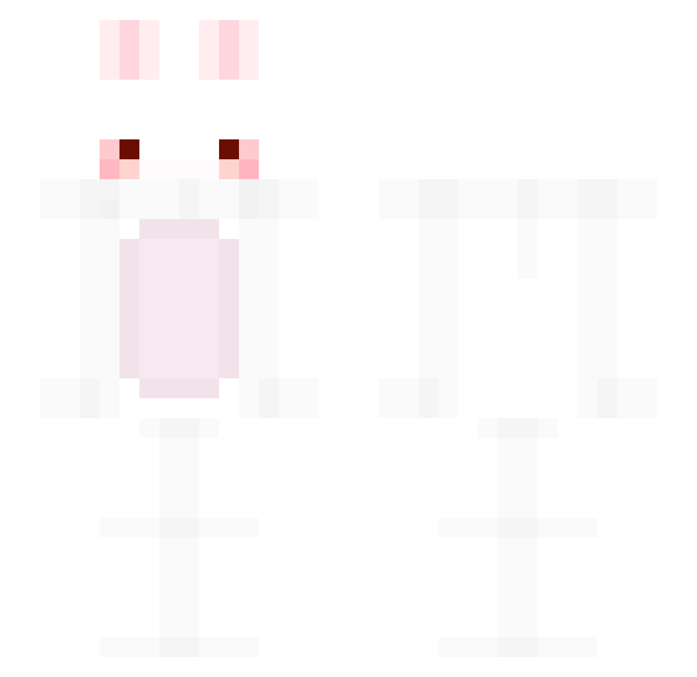 Lovd_ Minecraft skin, front and back view