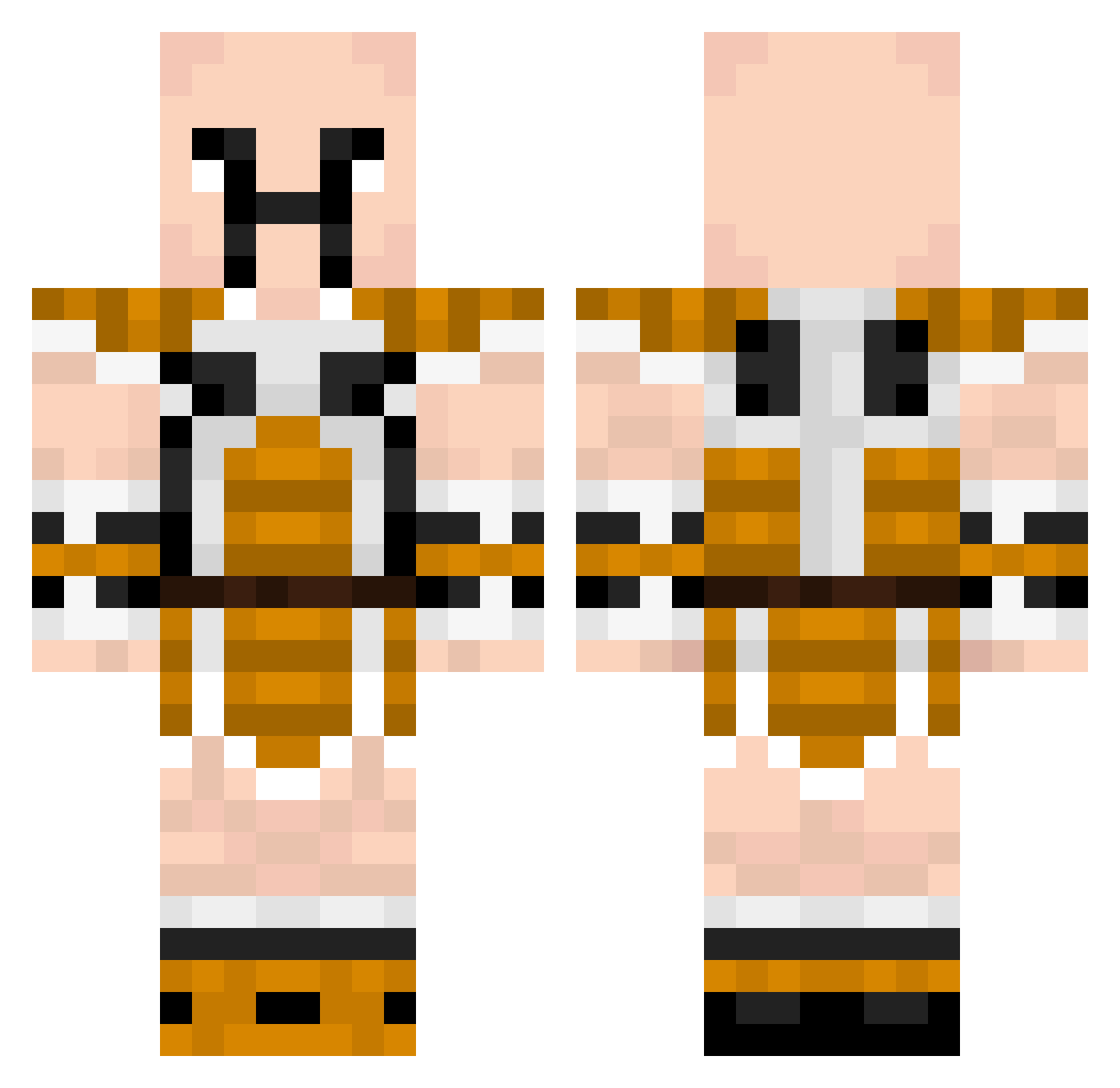 The_Sandwich420 Minecraft skin, front and back view