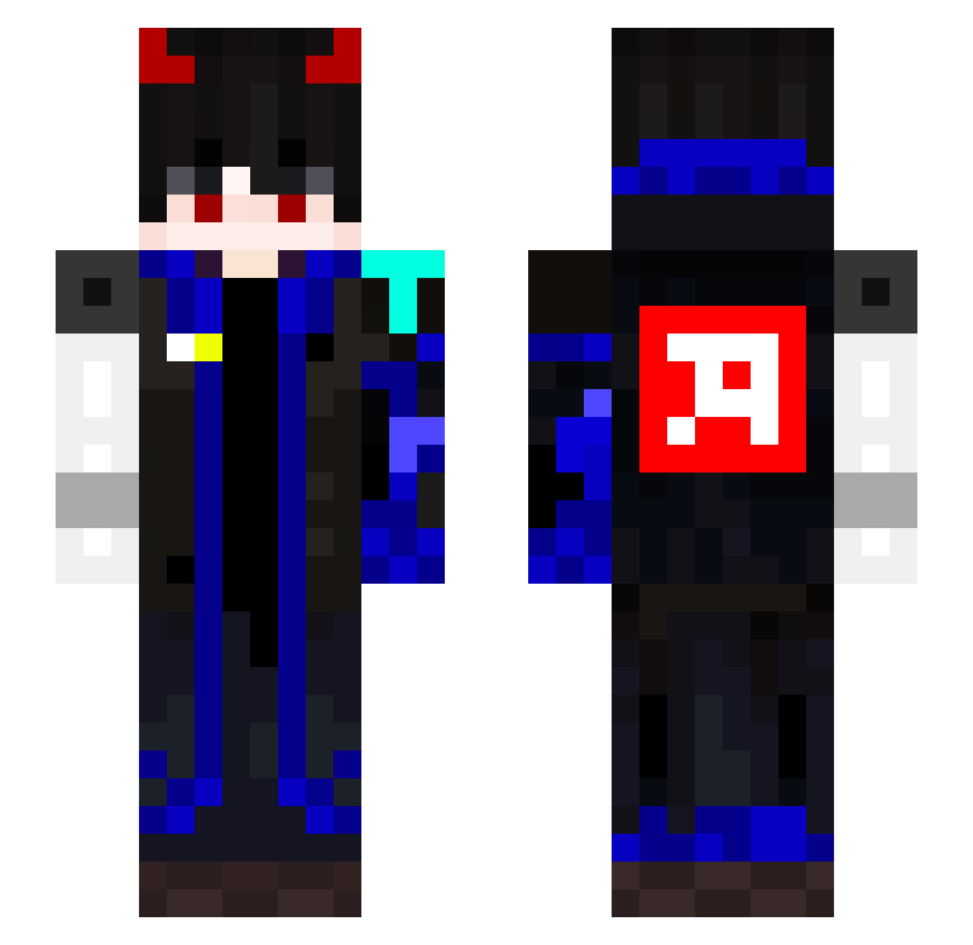 _krispyyyy Minecraft skin, front and back view