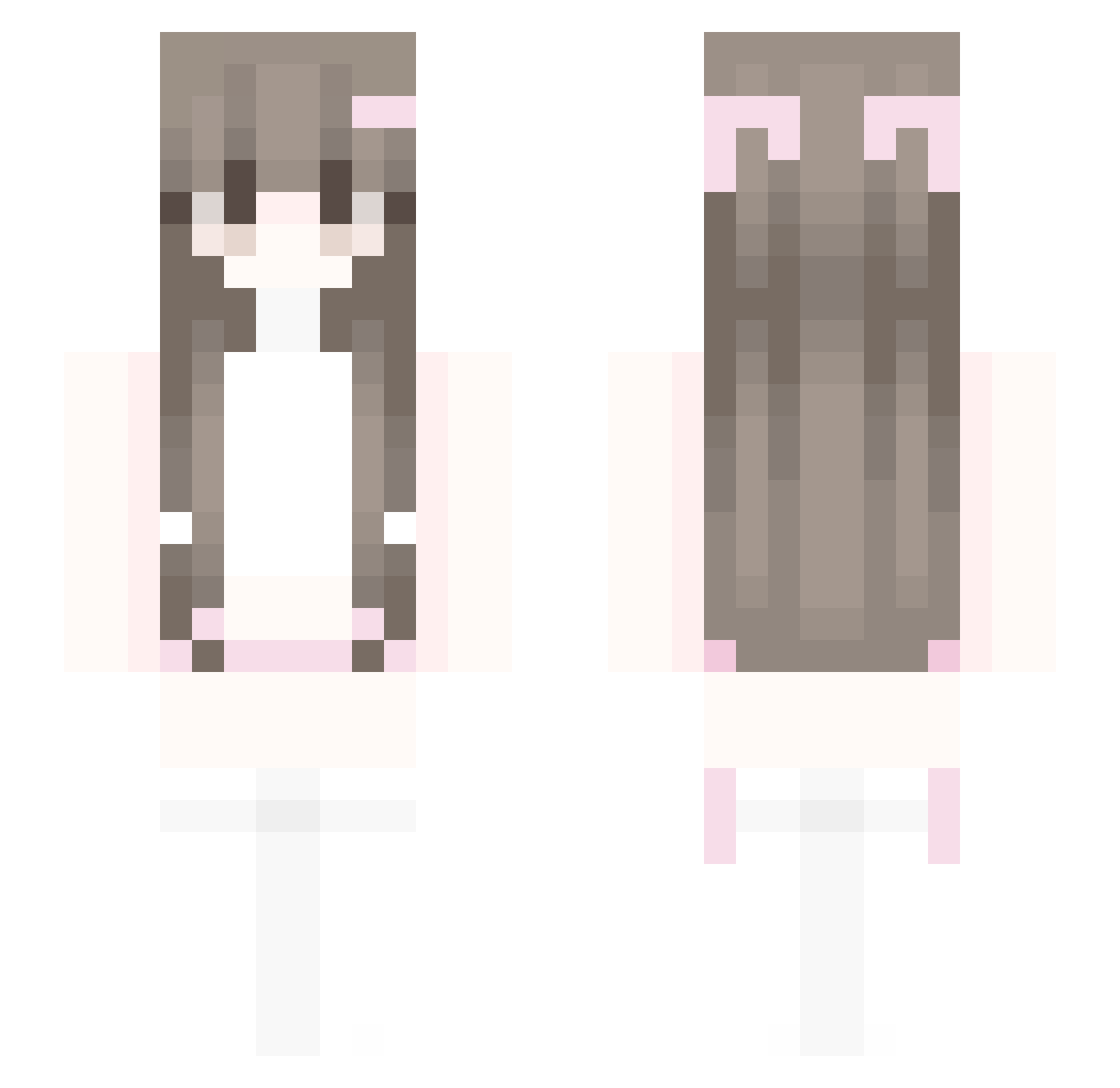 R_97 Minecraft skin, front and back view