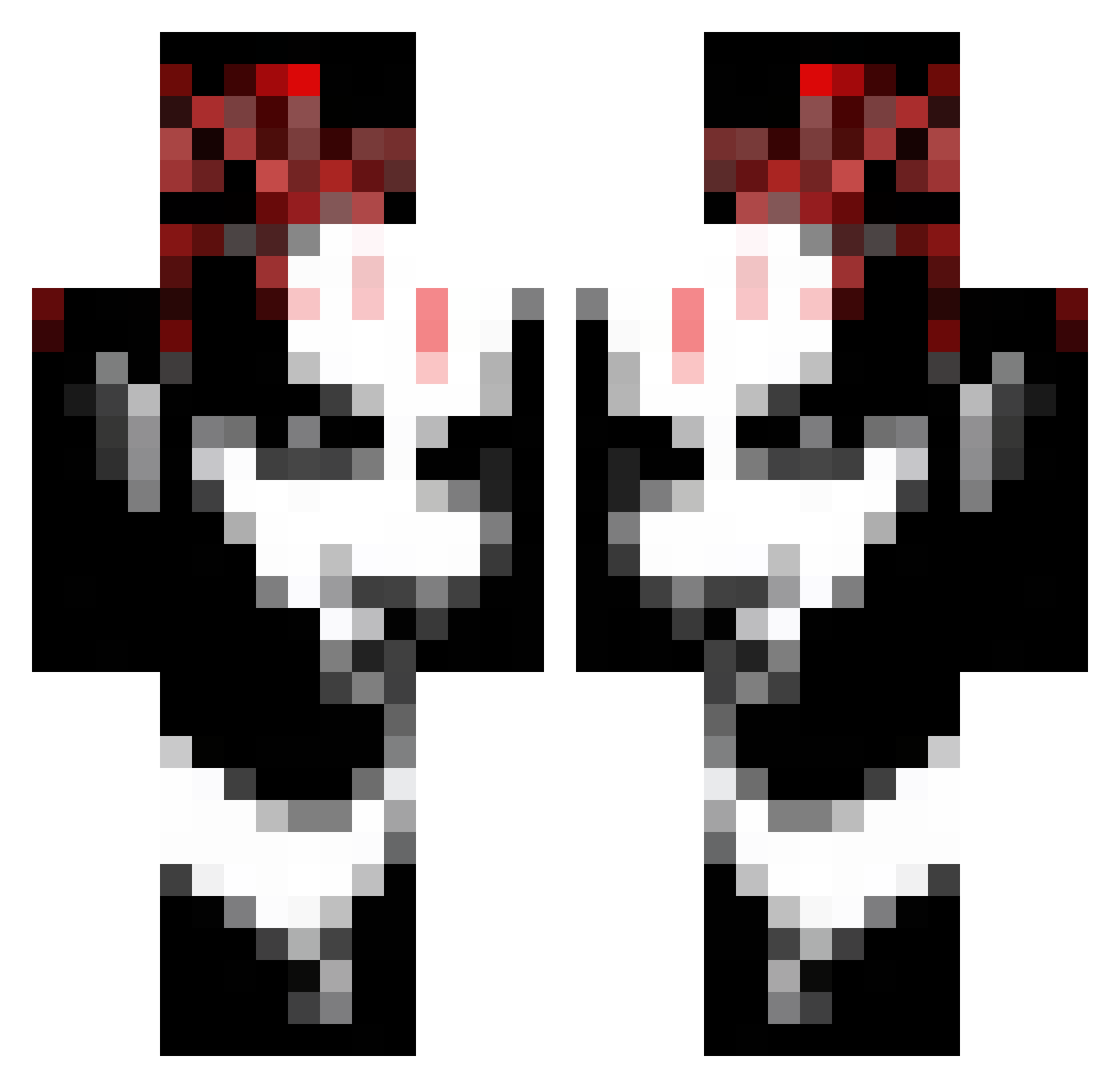 leonwilk100 Minecraft skin, front and back view
