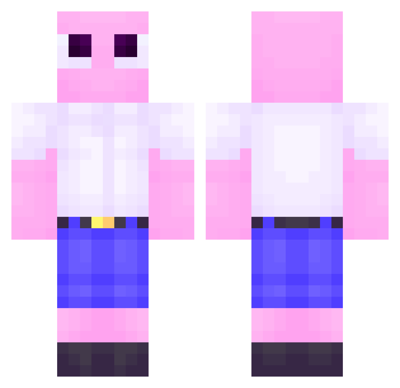 Penguin_Sith18 Minecraft skin, front and back view