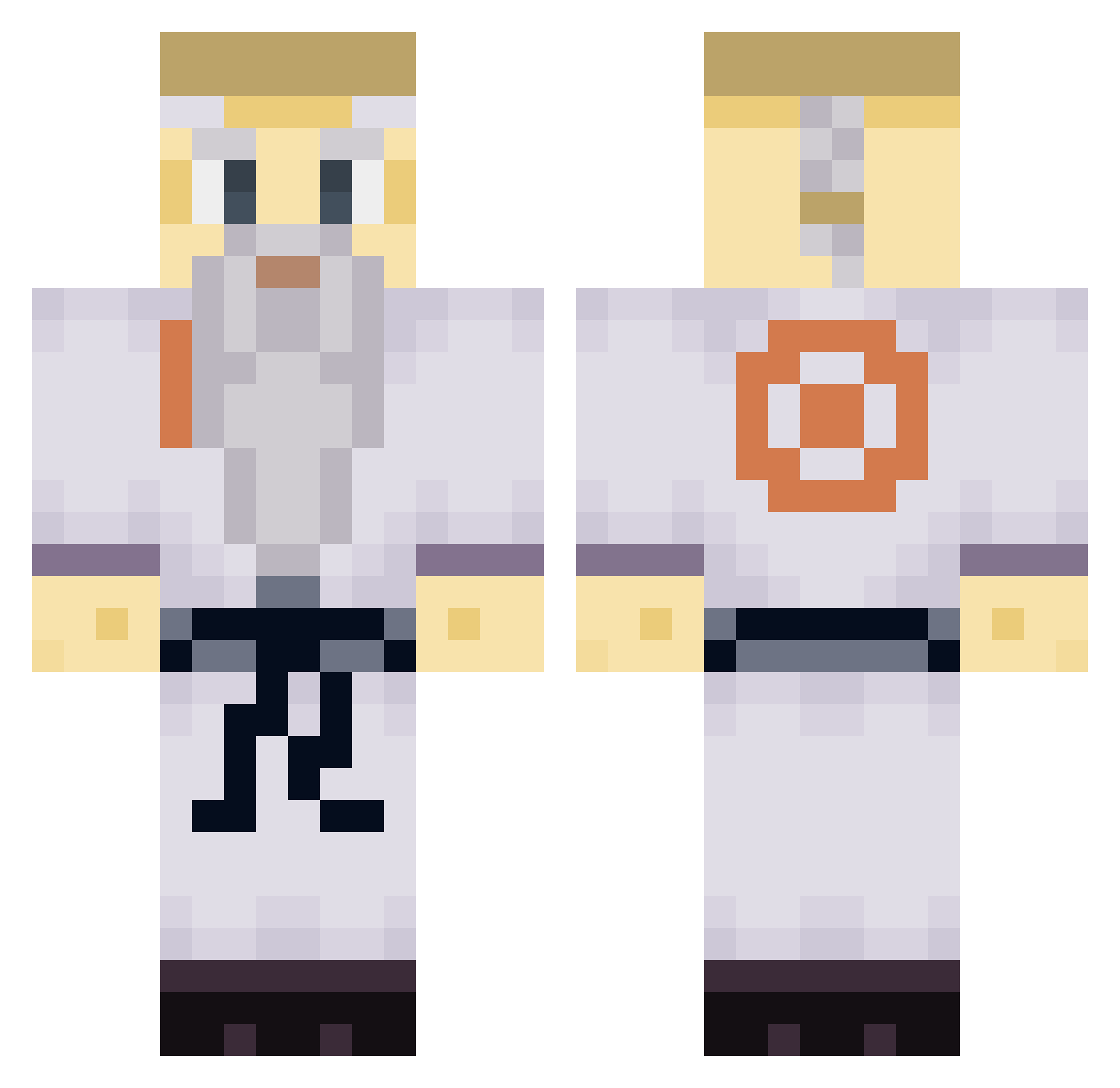 musli_44 Minecraft skin, front and back view