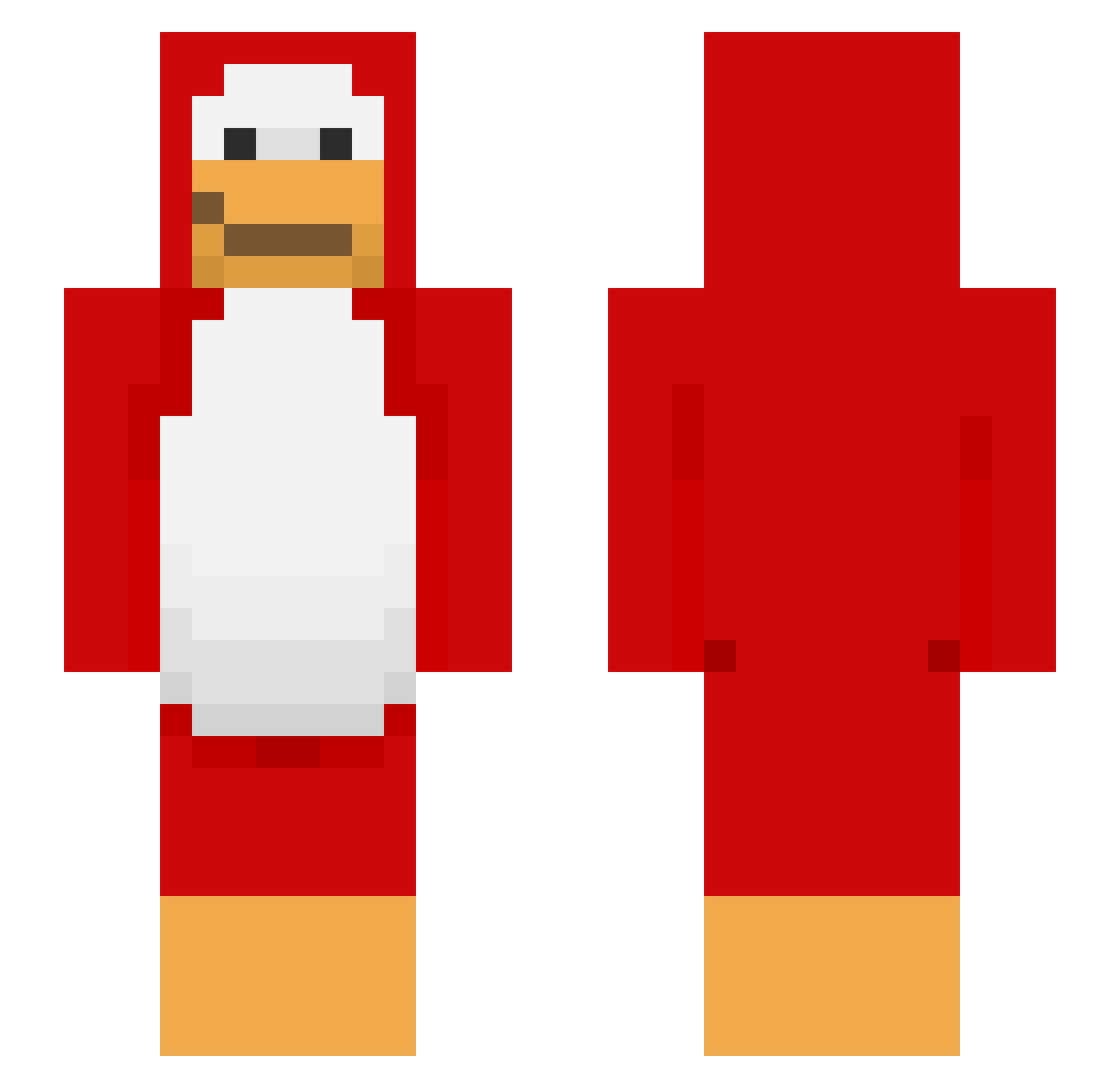 urfavCheese2017 Minecraft skin, front and back view