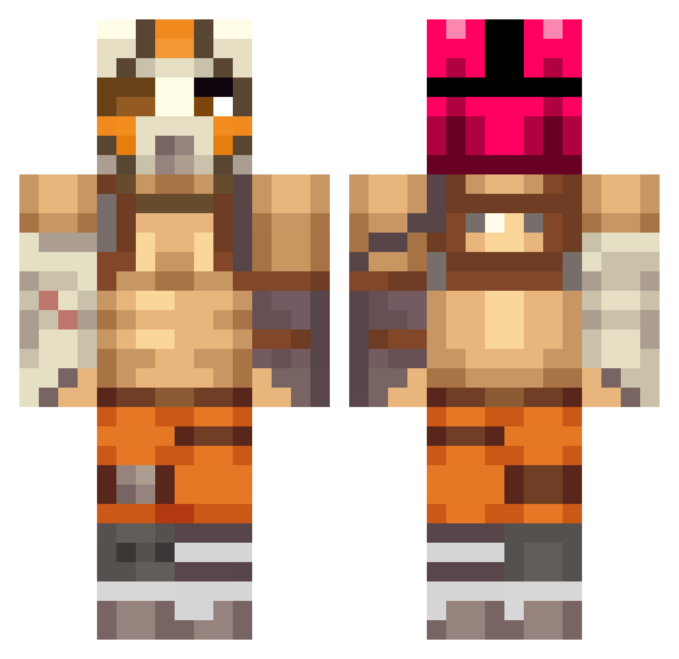 Krillen - psycho Minecraft skin