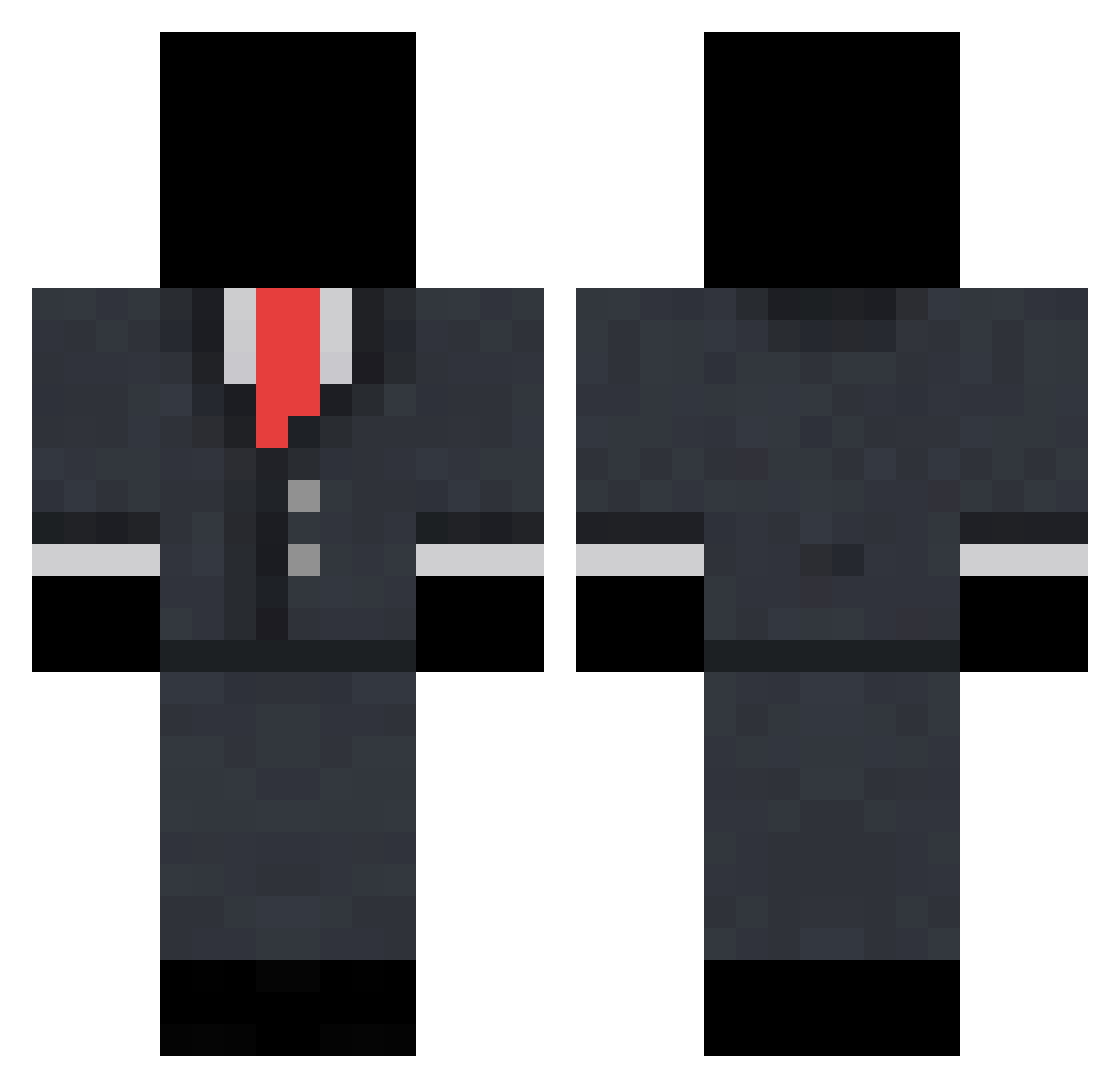 jacobontop123 Minecraft skin, front and back view