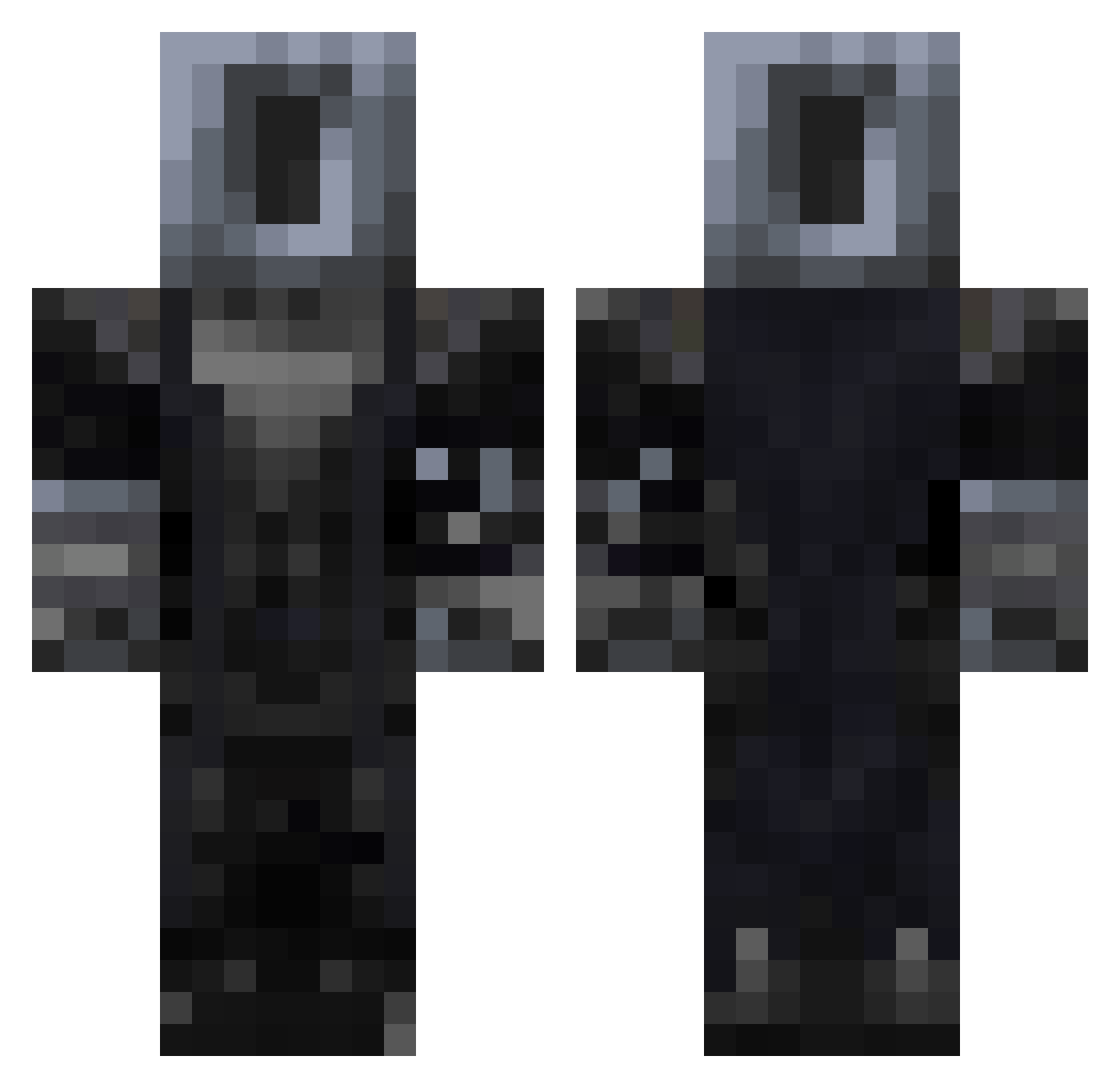 mariadaf455 Minecraft skin, front and back view