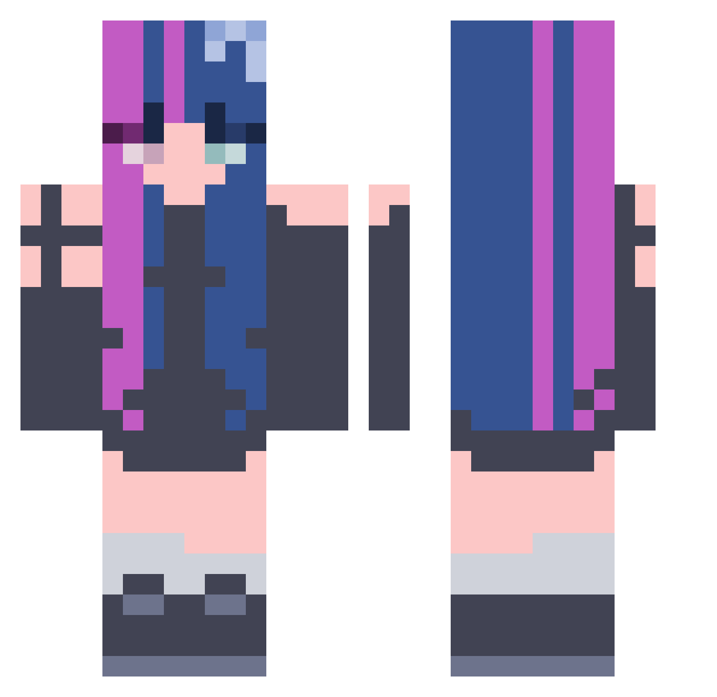 MrMartinCabello Minecraft skin, front and back view