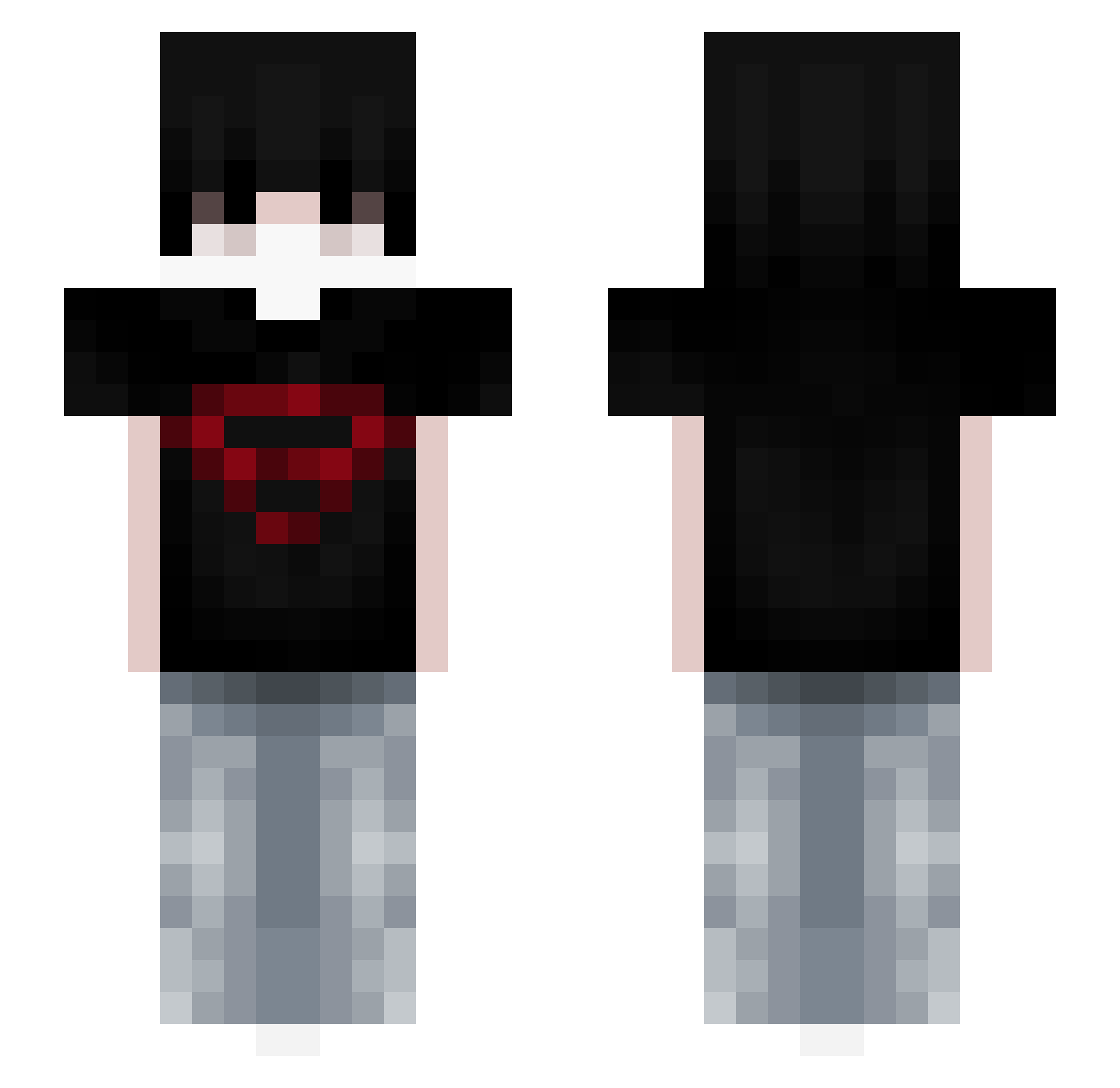 zNavarrO_ Minecraft skin, front and back view