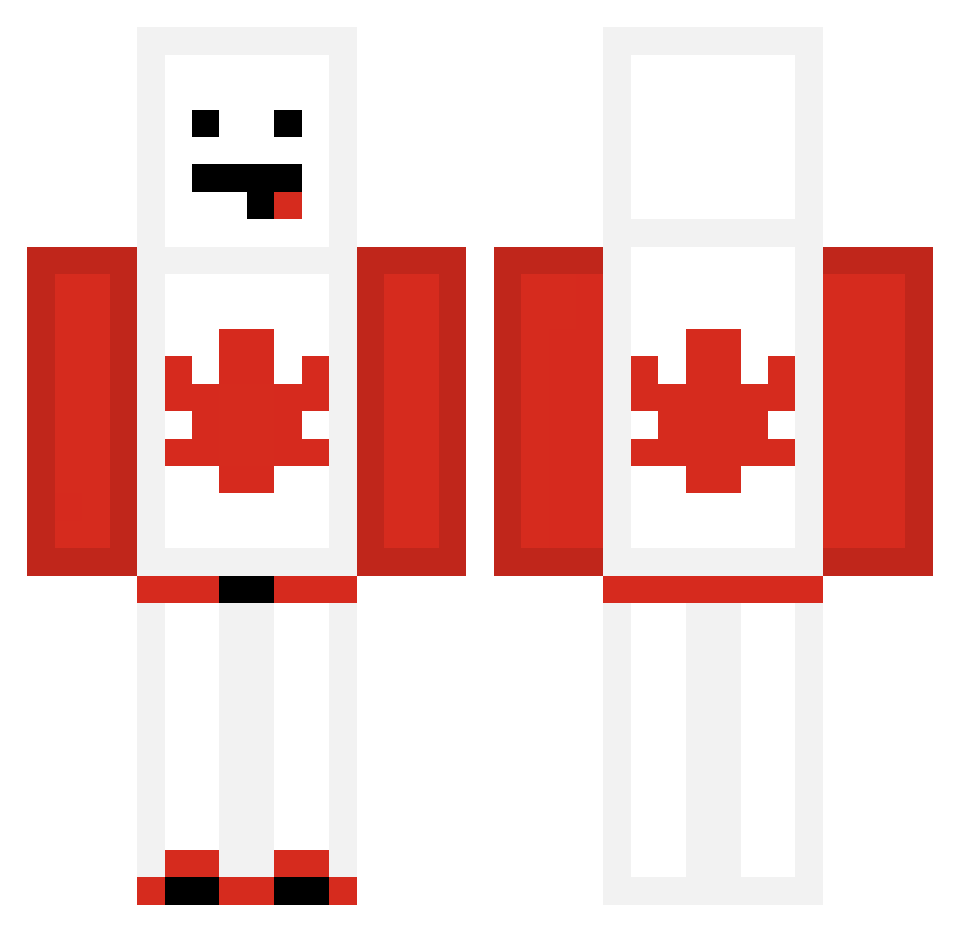 SYULAMI17 Minecraft skin, front and back view