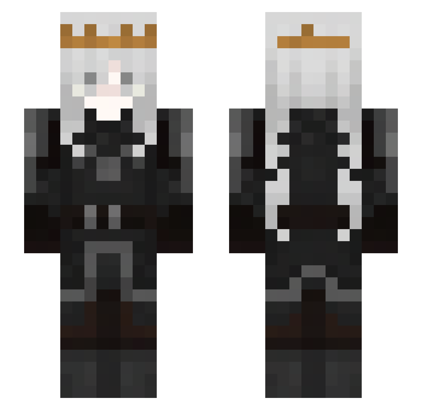 Seraph1mm_ Minecraft skin, front and back view