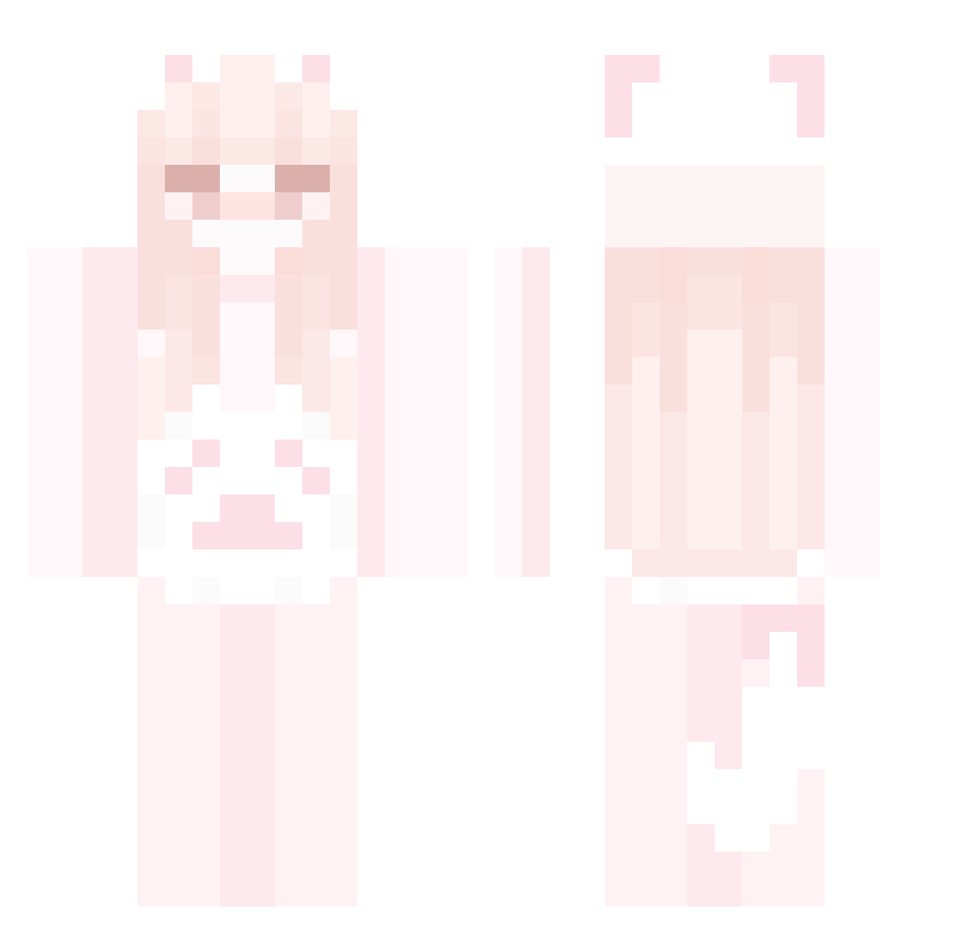 Triple_cross_ Minecraft skin, front and back view