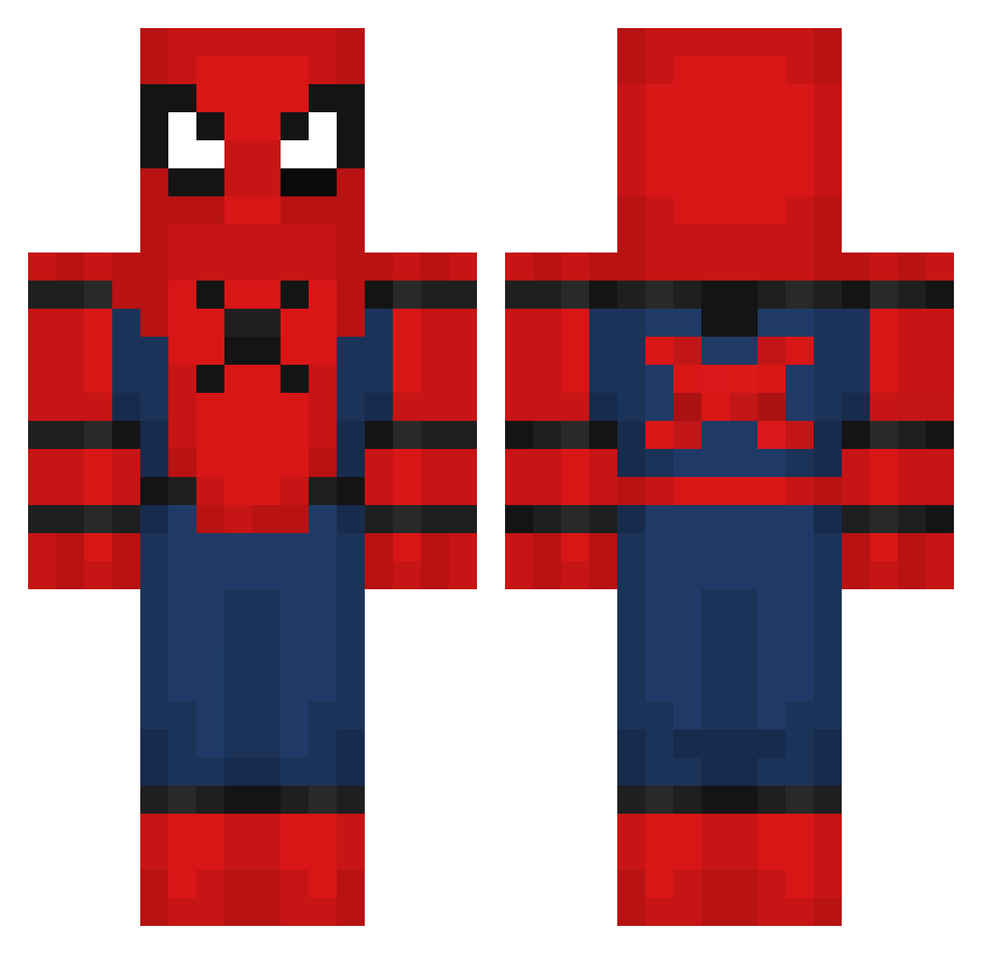 Prr0Diigy Minecraft skin, front and back view