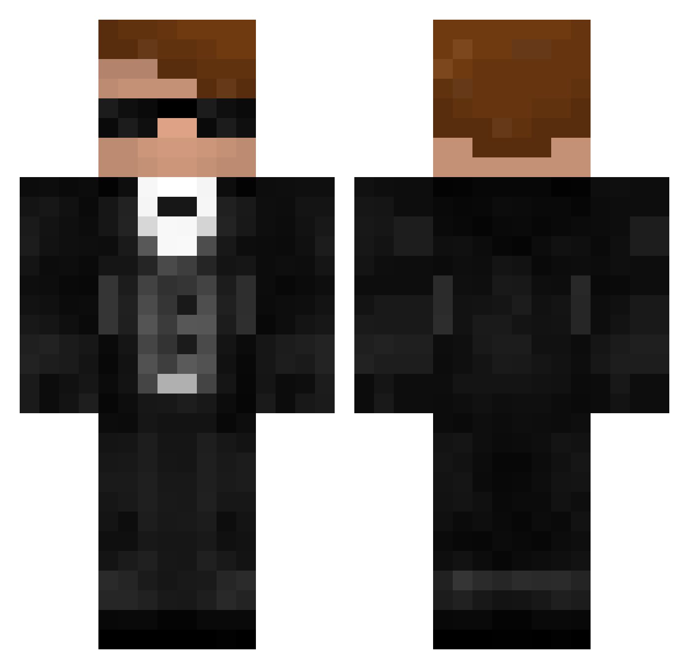 Espectro98XD Minecraft skin, front and back view