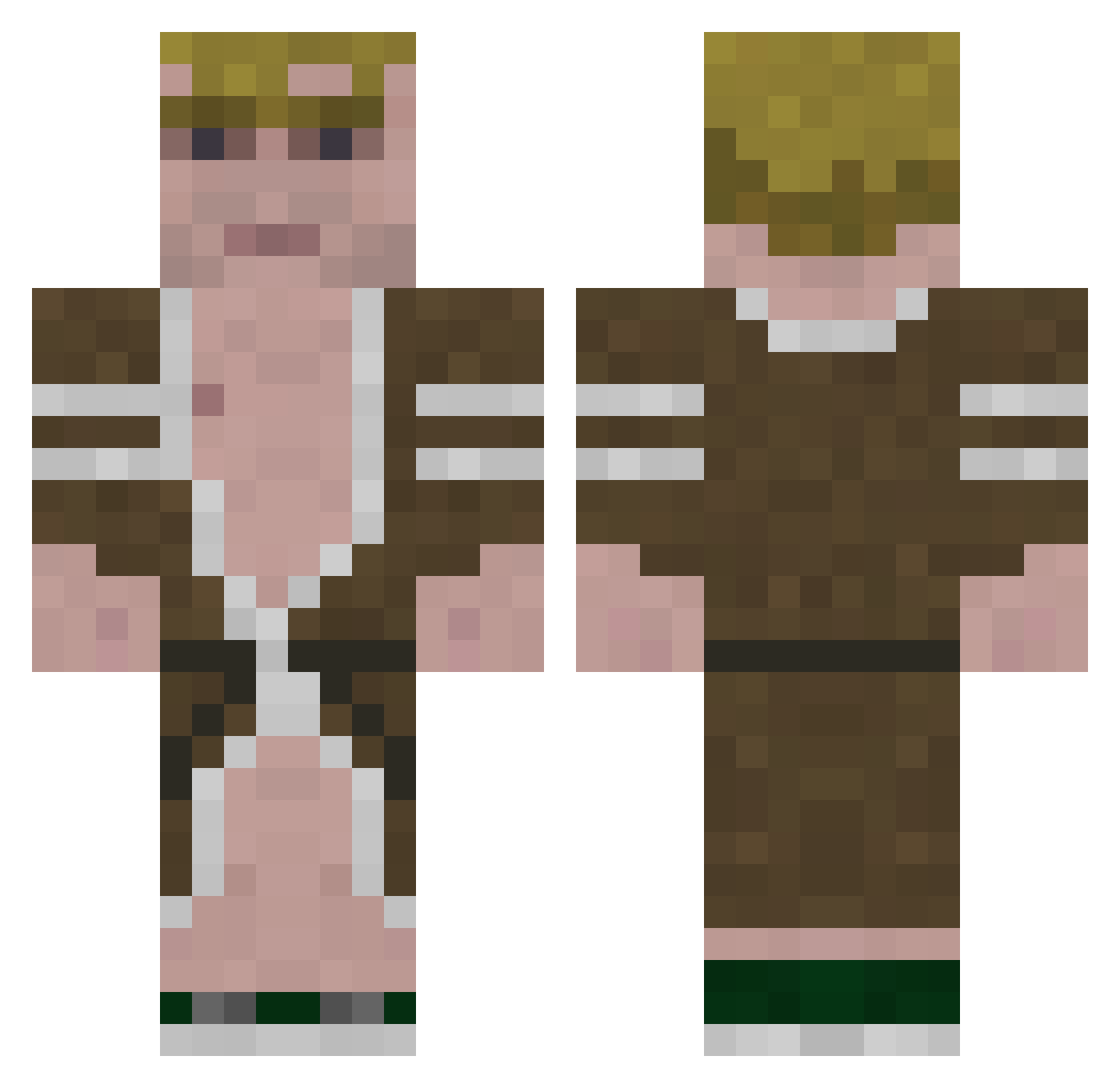 _chops Minecraft skin, front and back view