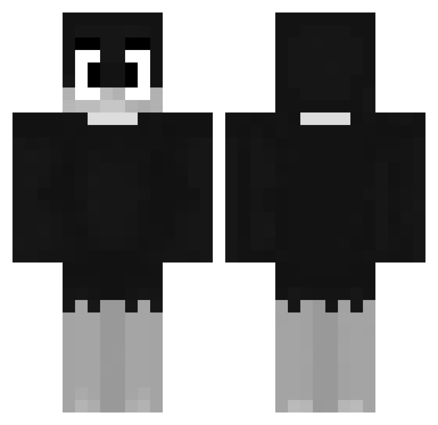 _Zayrex_ Minecraft skin, front and back view