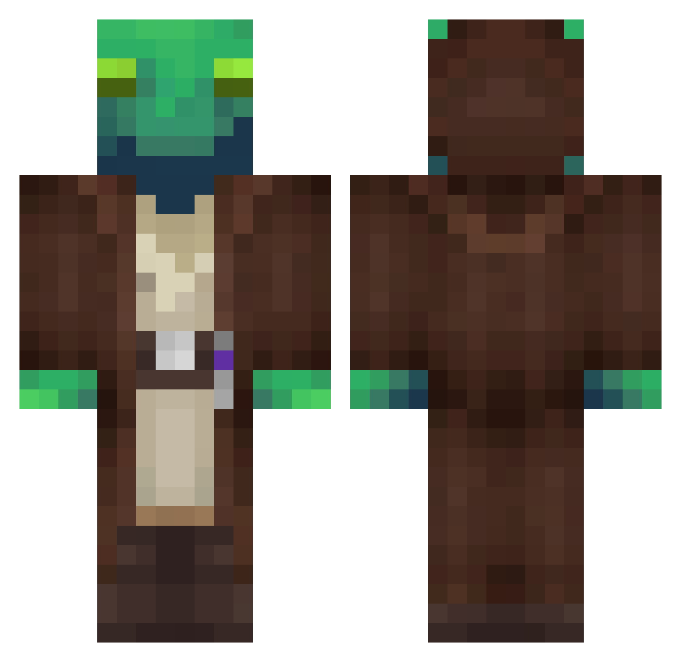 Racinha - kit fisto Minecraft skin
