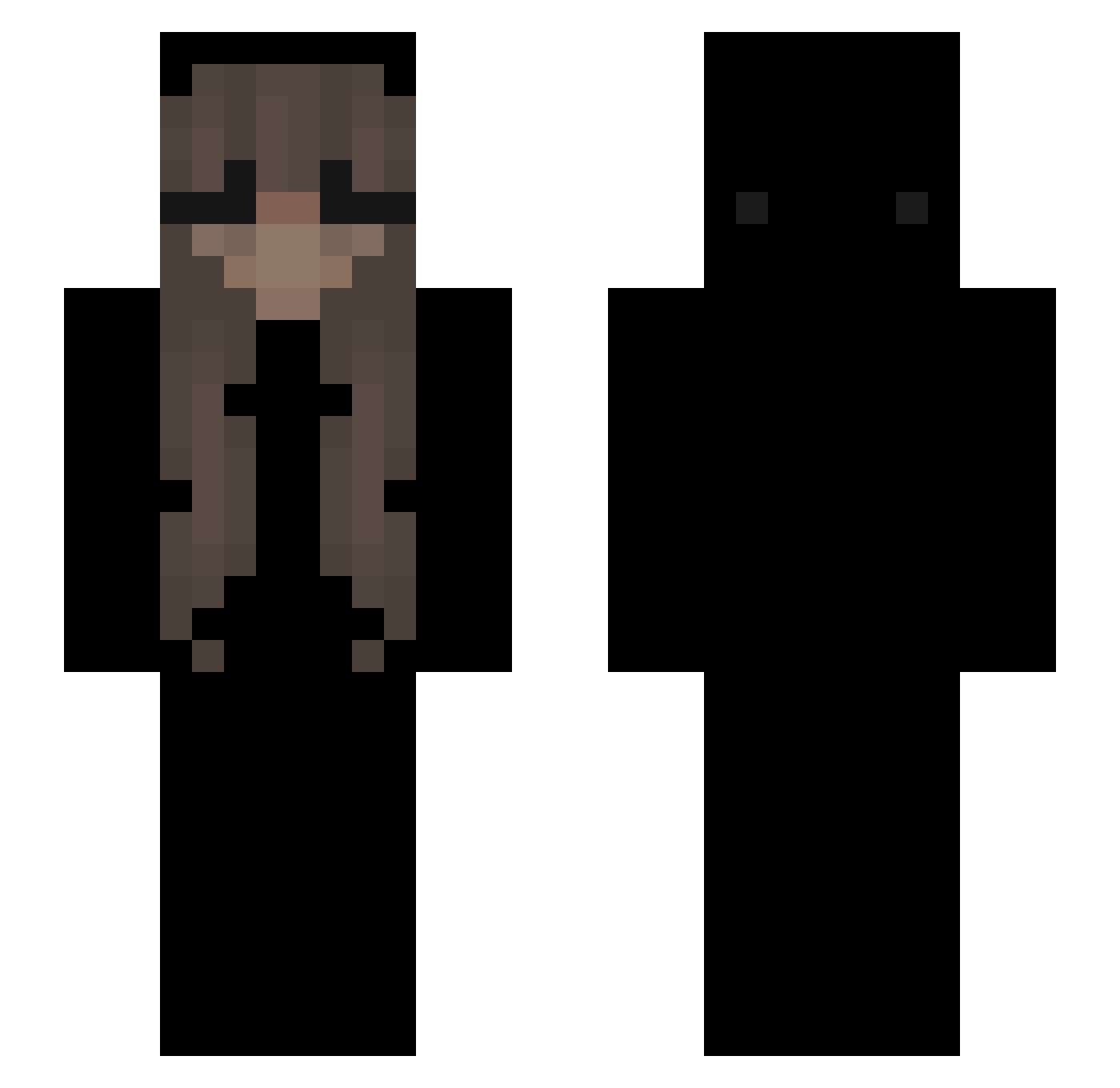 SpecialFlemming Minecraft skin, front and back view