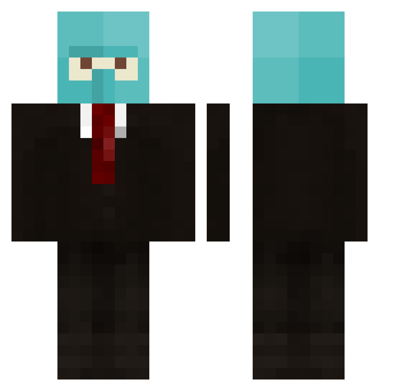 MrLauch_ Minecraft skin, front and back view