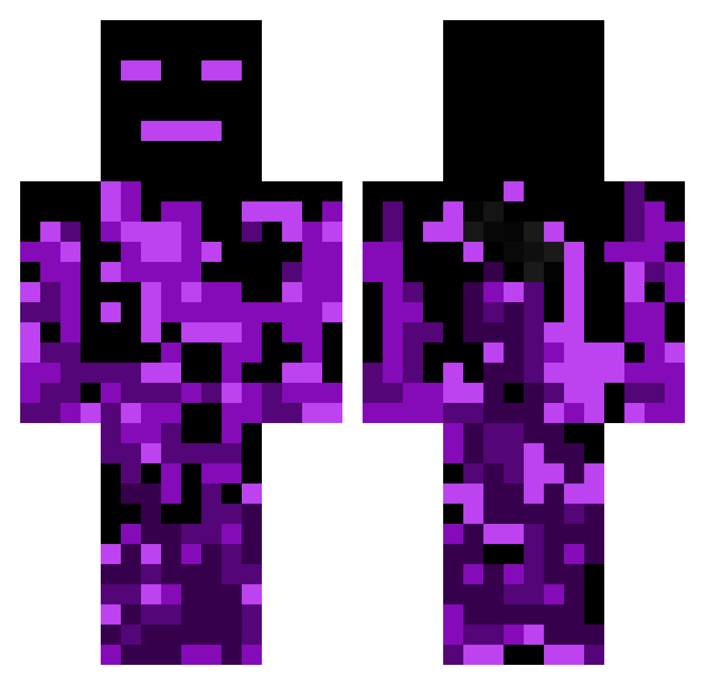 potatotomatoo Minecraft skin, front and back view