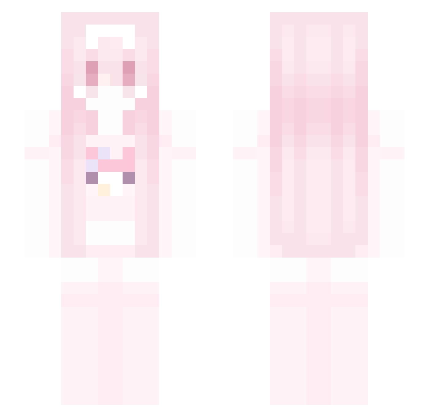 kun_kun2007 Minecraft skin, front and back view