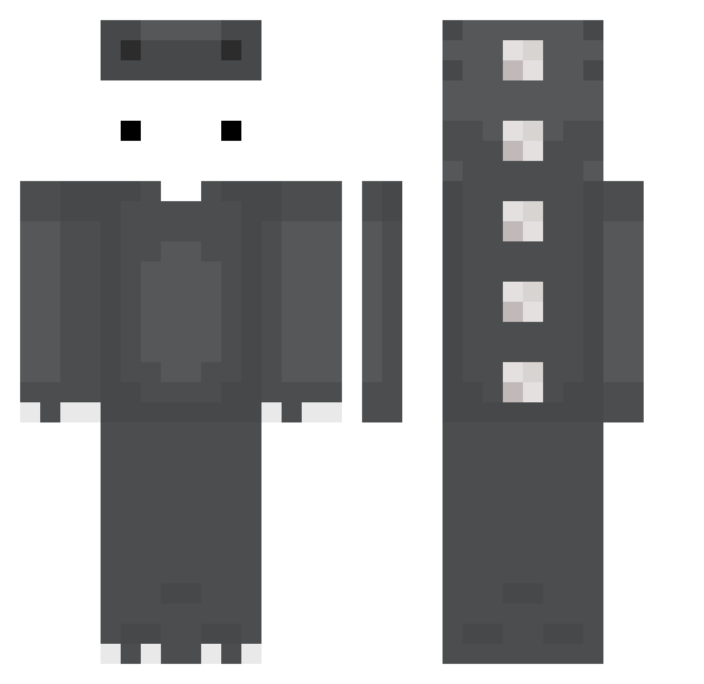 sult_an Minecraft skin, front and back view