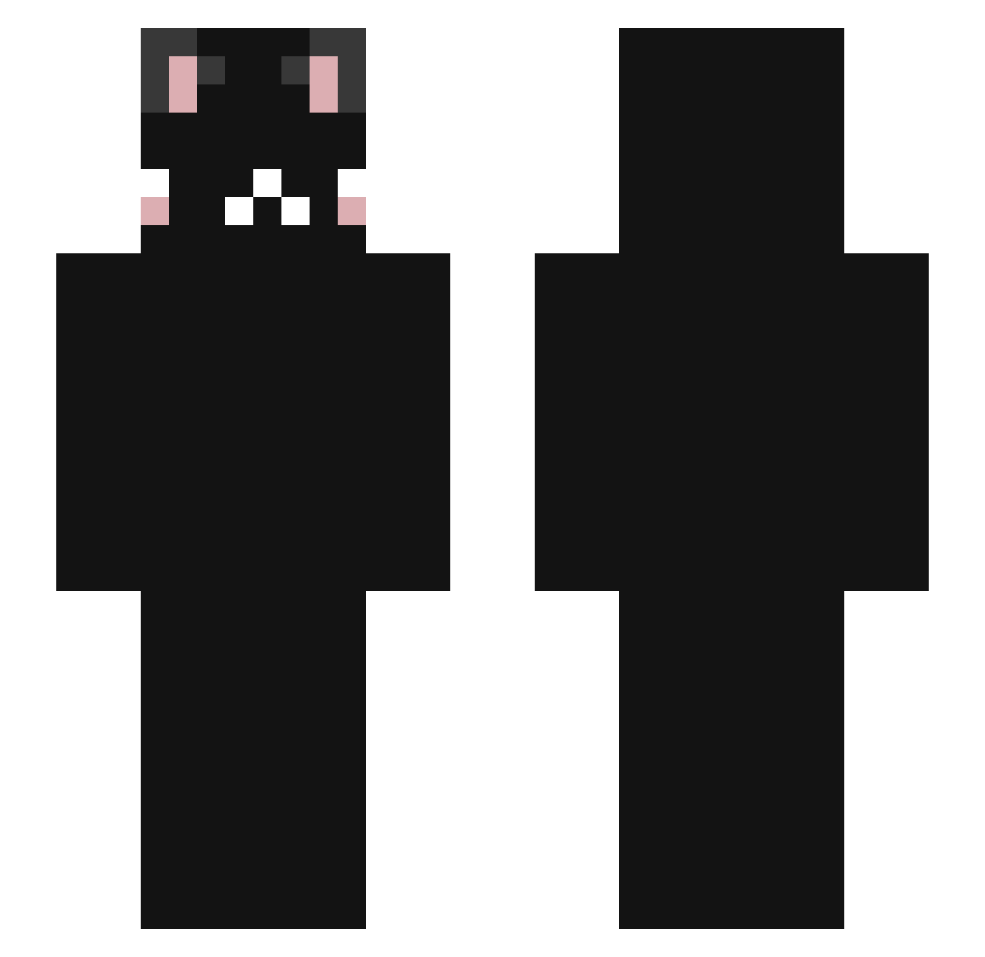 rushan_ Minecraft skin, front and back view