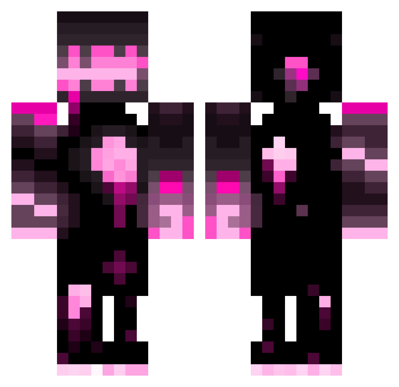komisarz_czajnik Minecraft skin, front and back view