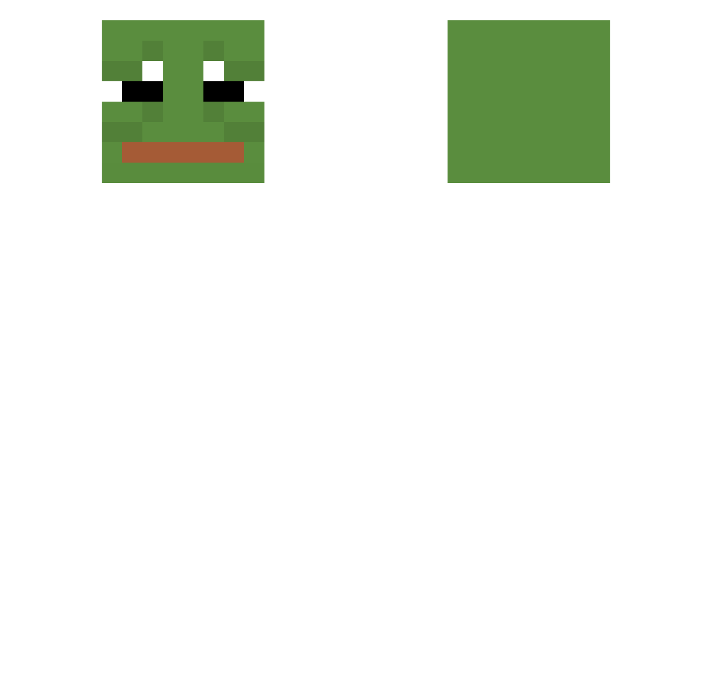 esta Minecraft skin, front and back view