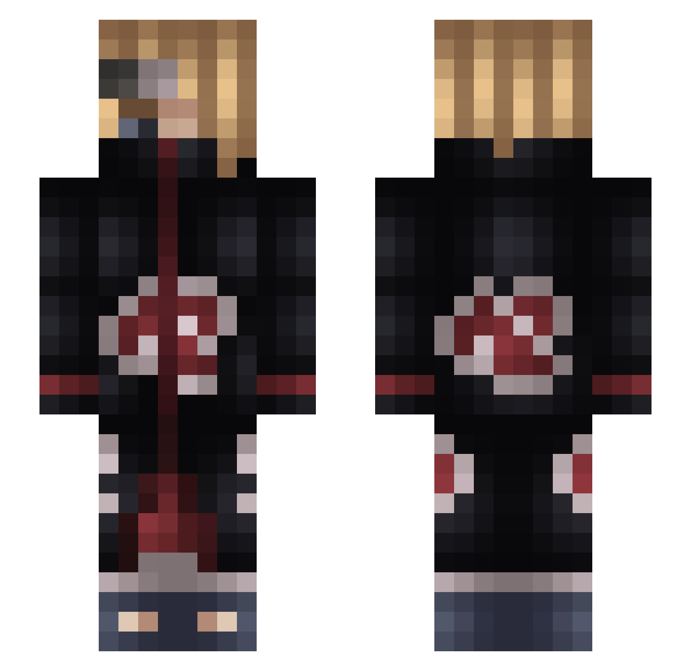 _Elixi0r_ Minecraft skin, front and back view