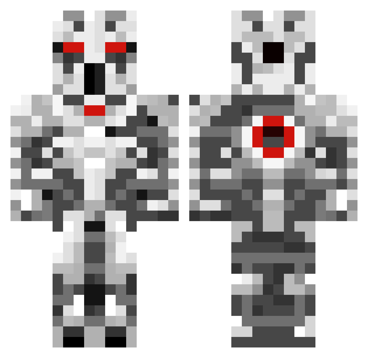 Good_Gamer1 Minecraft skin, front and back view