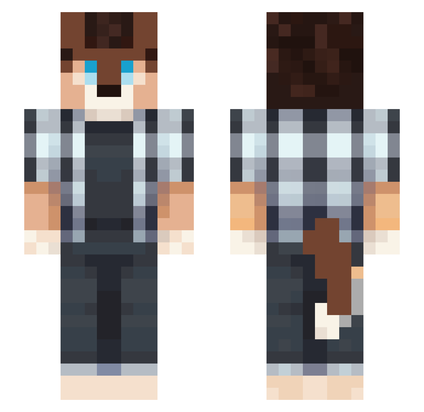 AaydenAsher - wolf boy Minecraft skin