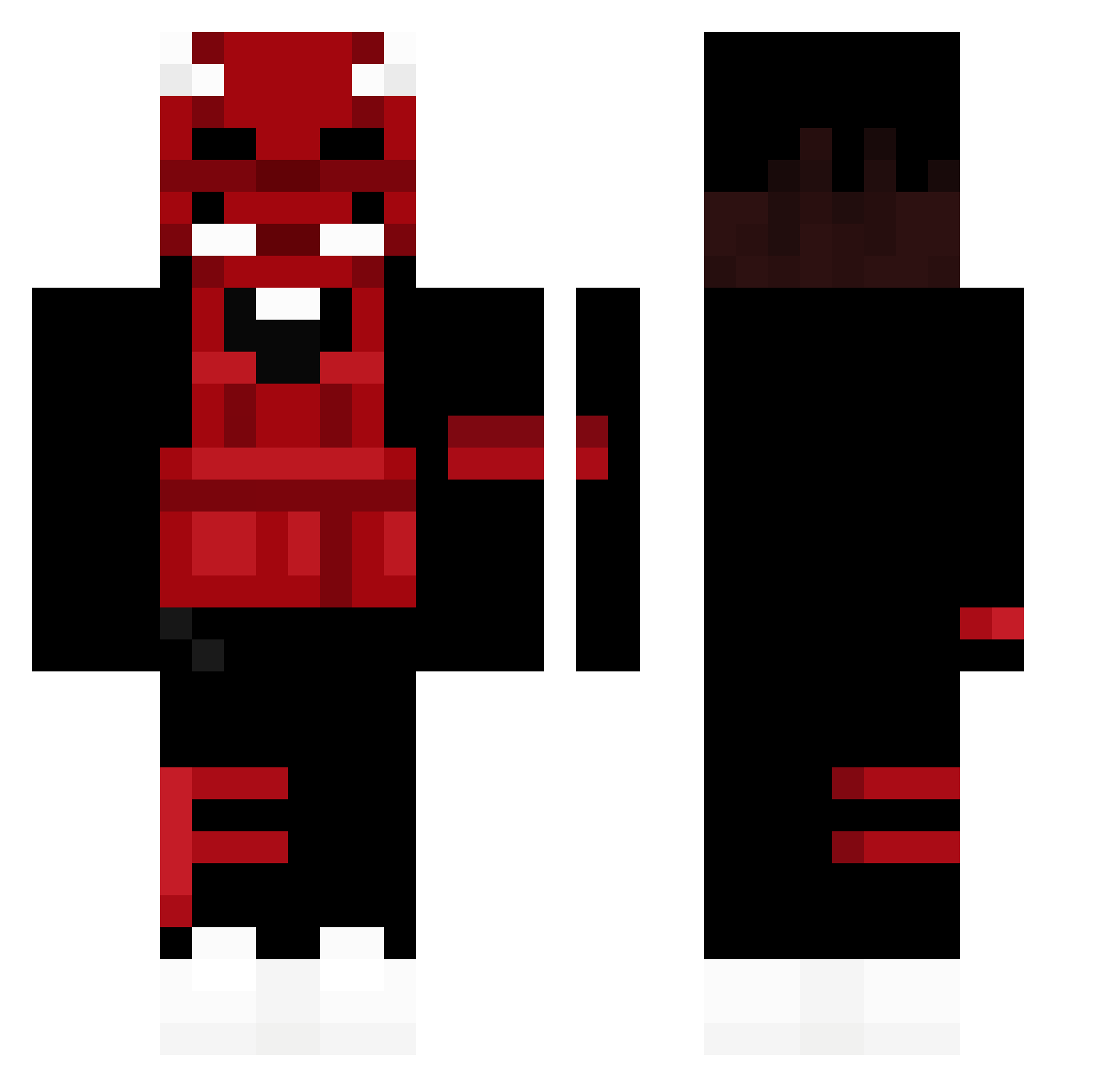 BambulinPC Minecraft skin, front and back view