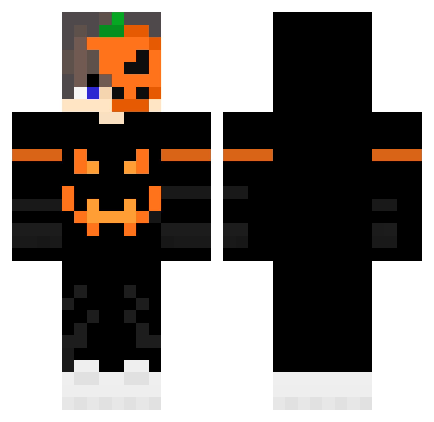 Pedro_Atirador1 Minecraft skin, front and back view