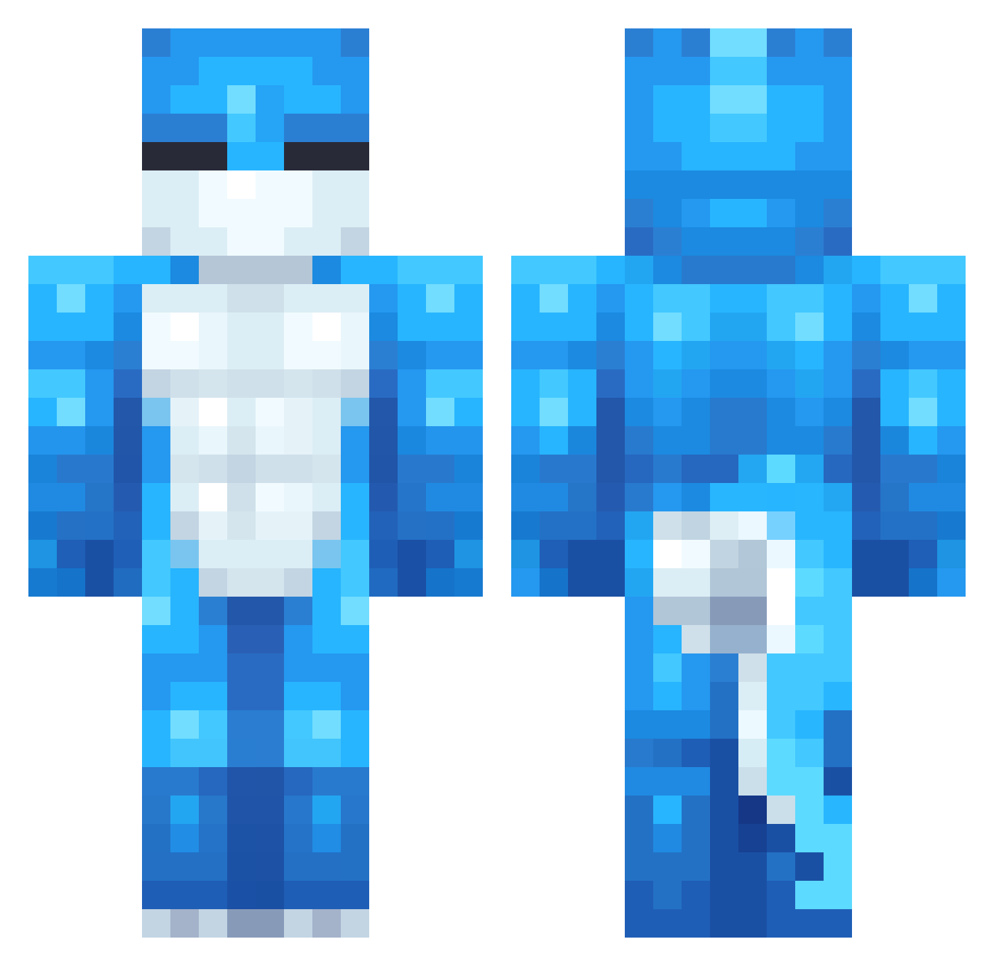 HabKeineAhnung_ Minecraft skin, front and back view