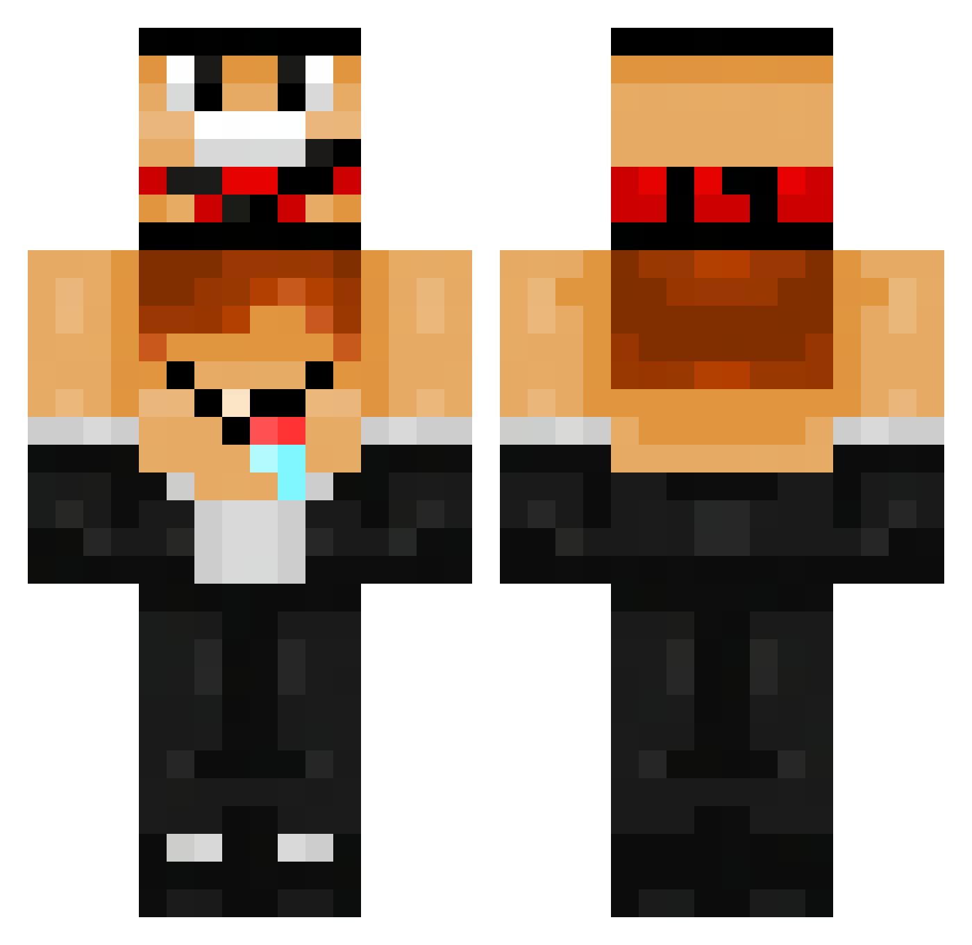 dada_do_bide Minecraft skin, front and back view