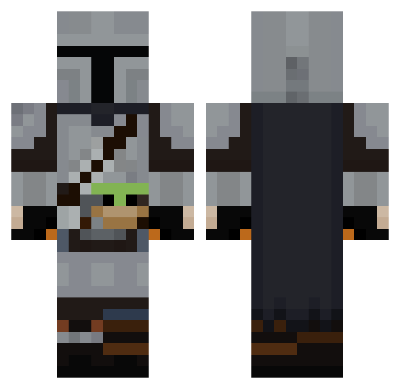 streetboy247 Minecraft skin, front and back view